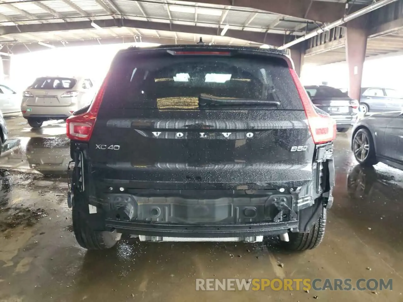6 fotografías del automóvil dañado YV4L12UK1P2951000 VOLVO XC40 CORE 2023
