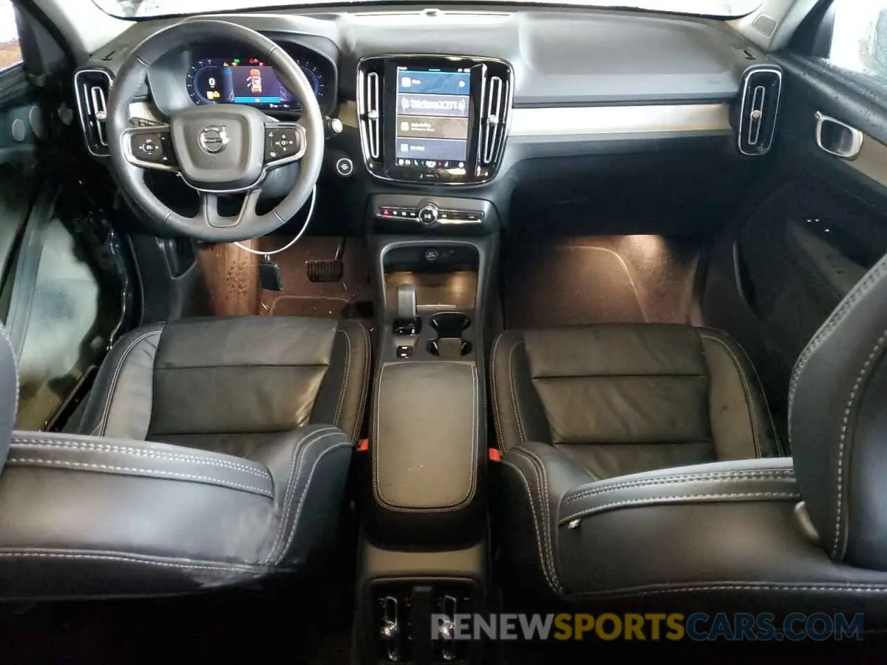 8 fotografías del automóvil dañado YV4L12UK1P2951000 VOLVO XC40 CORE 2023