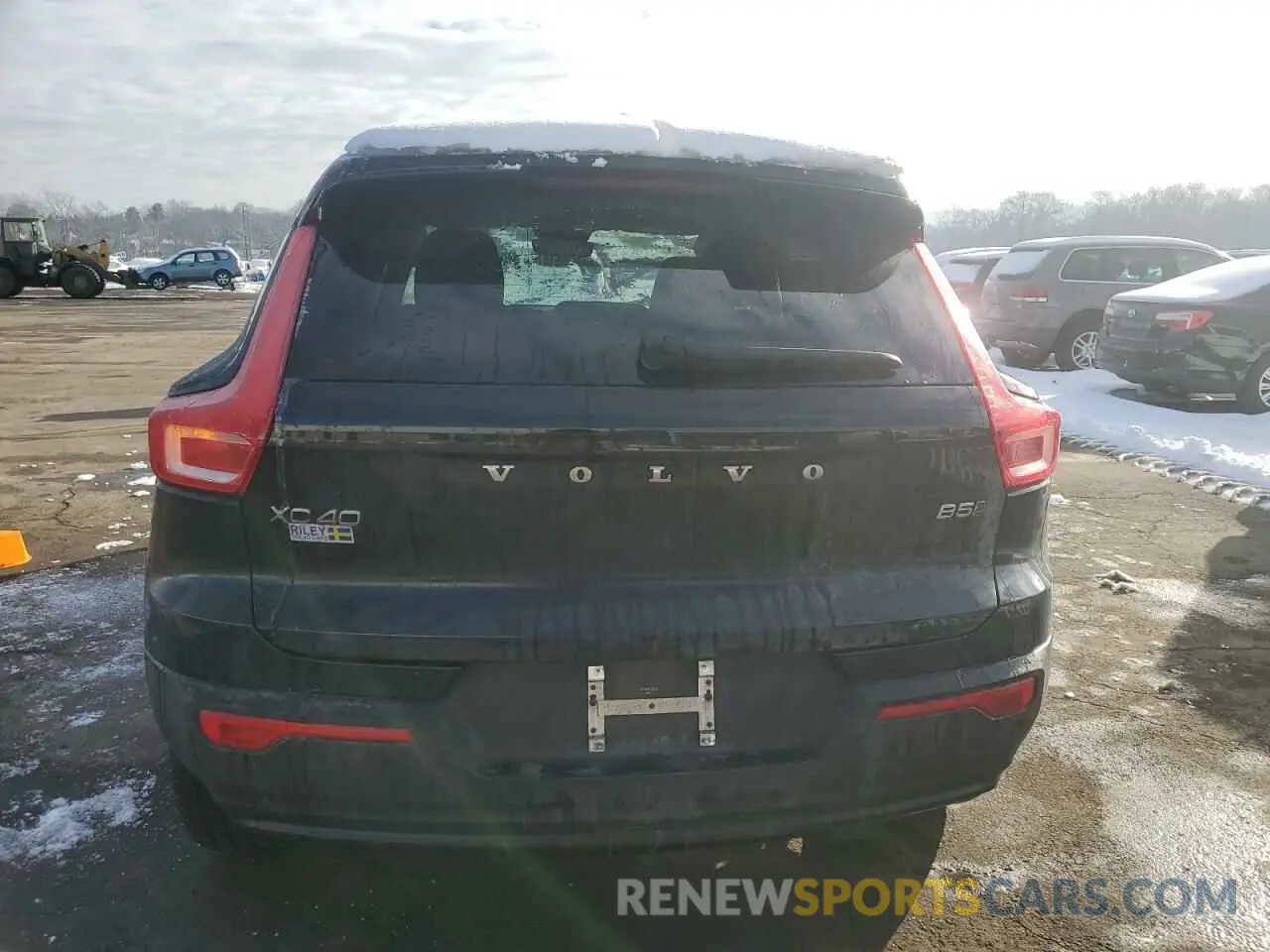 6 fotografías del automóvil dañado YV4L12UW2P2002235 VOLVO XC40 PLUS 2023