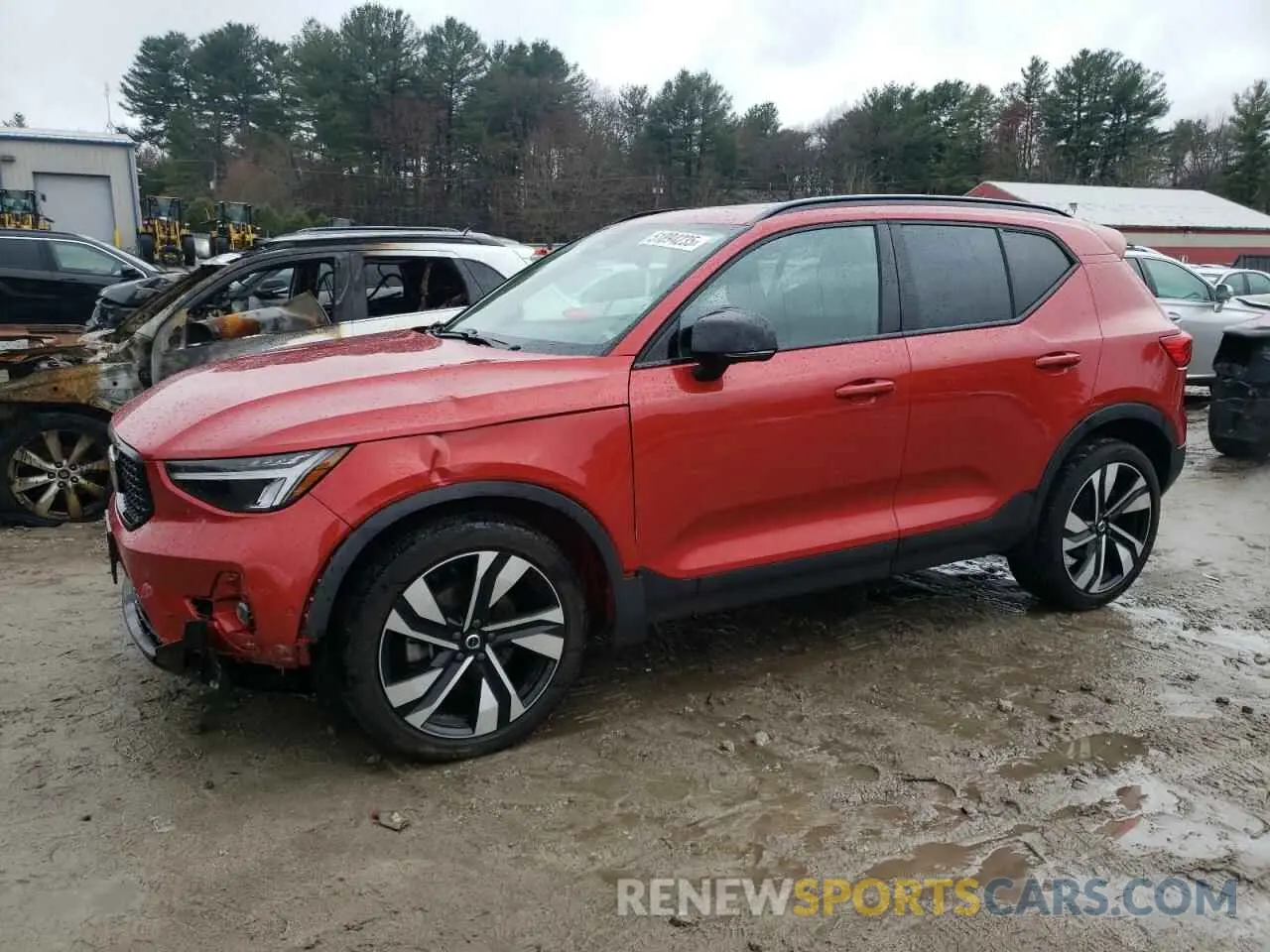 1 fotografías del automóvil dañado YV4L12UW5P2071775 VOLVO XC40 PLUS 2023