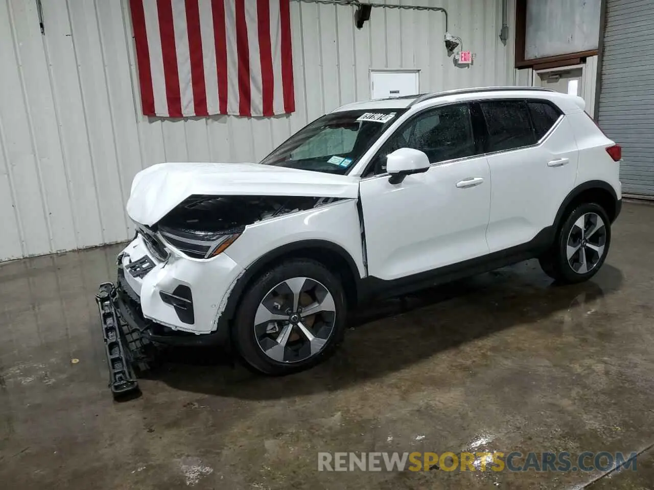 1 fotografías del automóvil dañado YV4L12UEXR2291178 VOLVO XC40 PLUS 2024