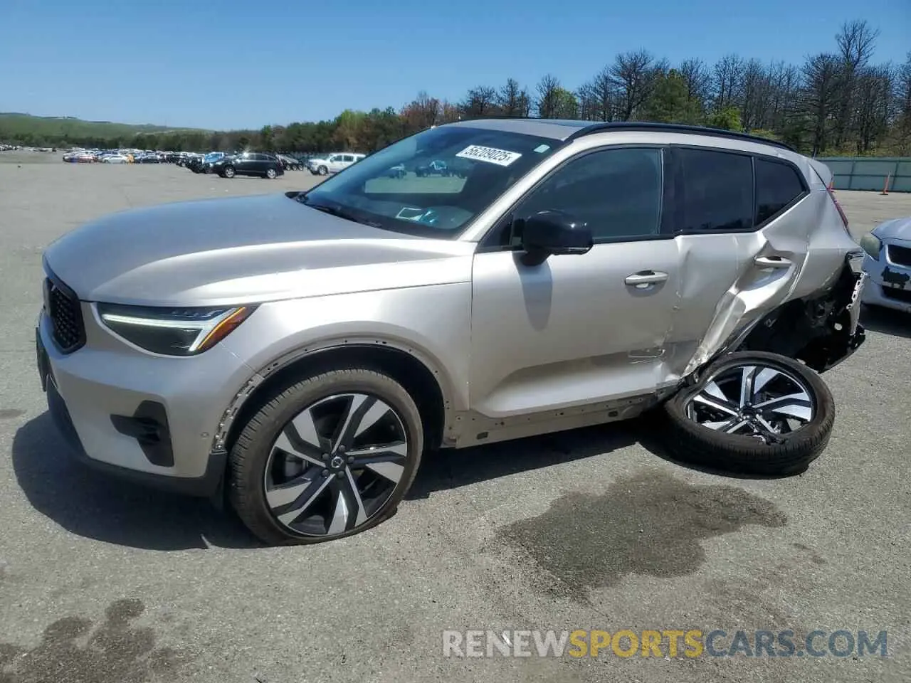 1 fotografías del automóvil dañado YV4L12ULXR2226152 VOLVO XC40 PLUS 2024