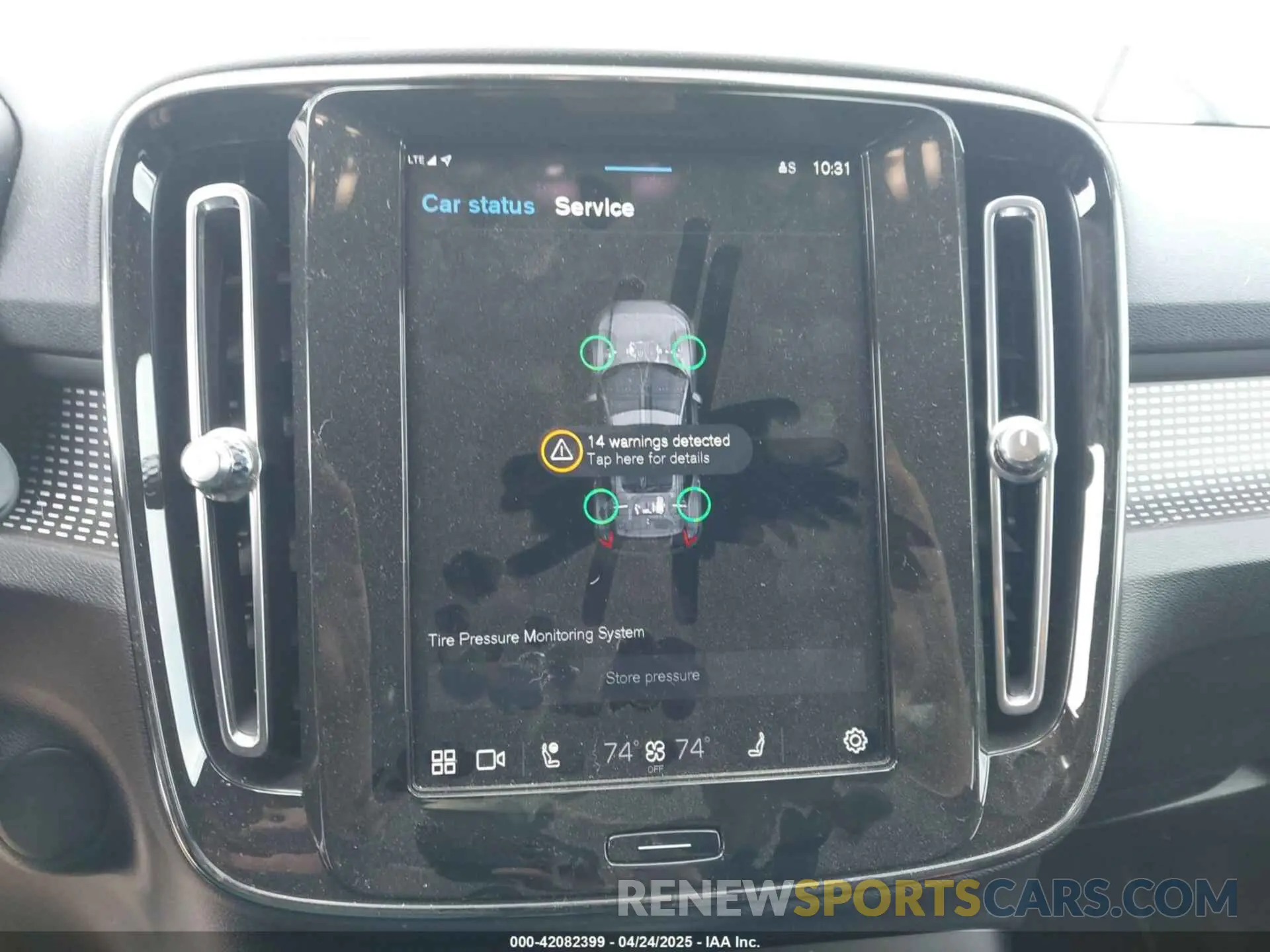 18 fotografías del automóvil dañado YV4ED3UR9M2600401 VOLVO XC40 RECHARGE PURE ELECTRIC 2021