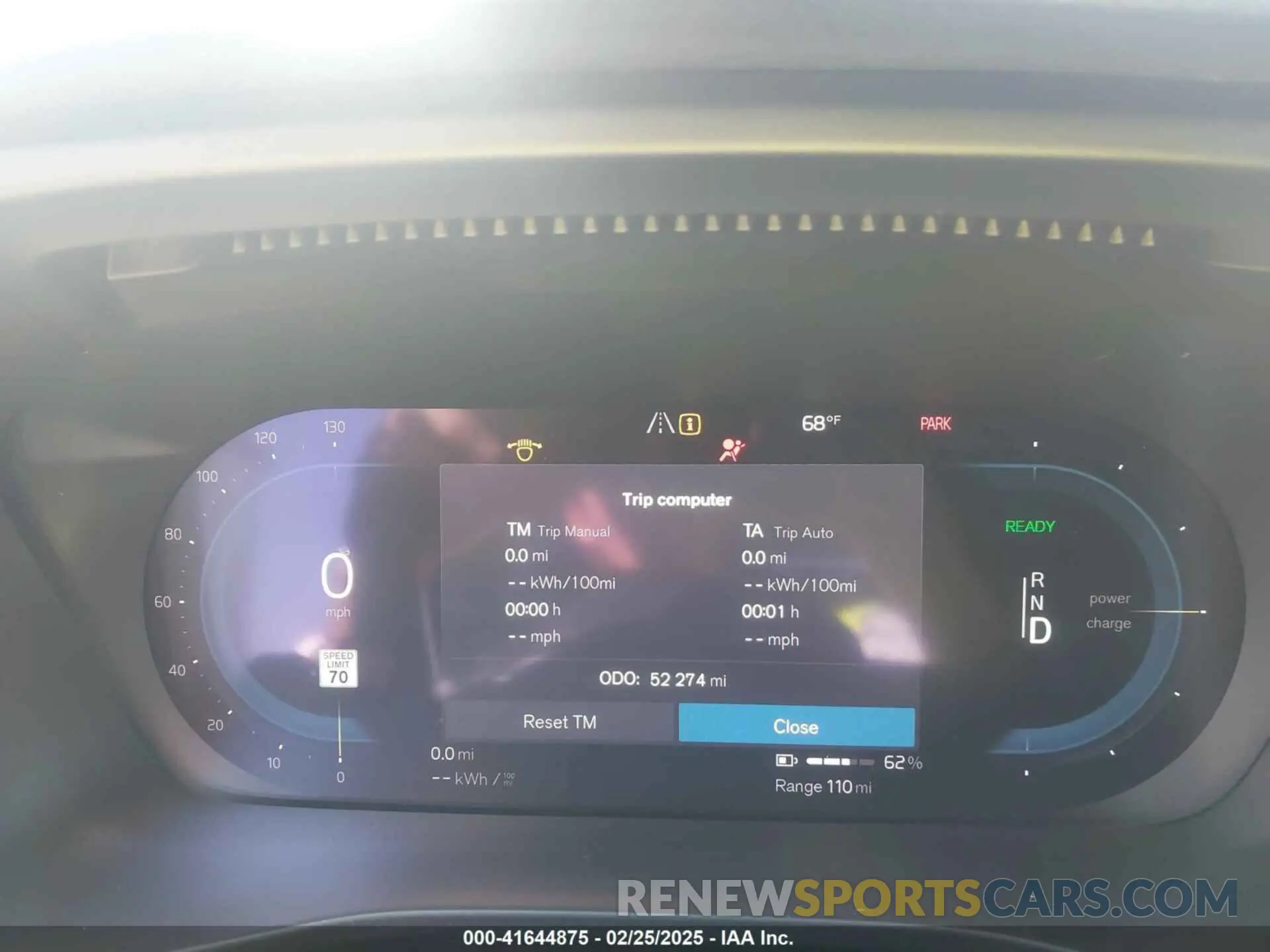 7 fotografías del automóvil dañado YV4ED3URXM2538118 VOLVO XC40 RECHARGE PURE ELECTRIC 2021