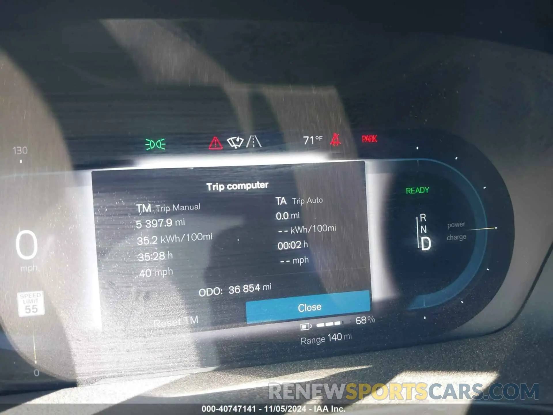 7 fotografías del automóvil dañado YV4ED3UR9N2772378 VOLVO XC40 RECHARGE PURE ELECTRIC 2022
