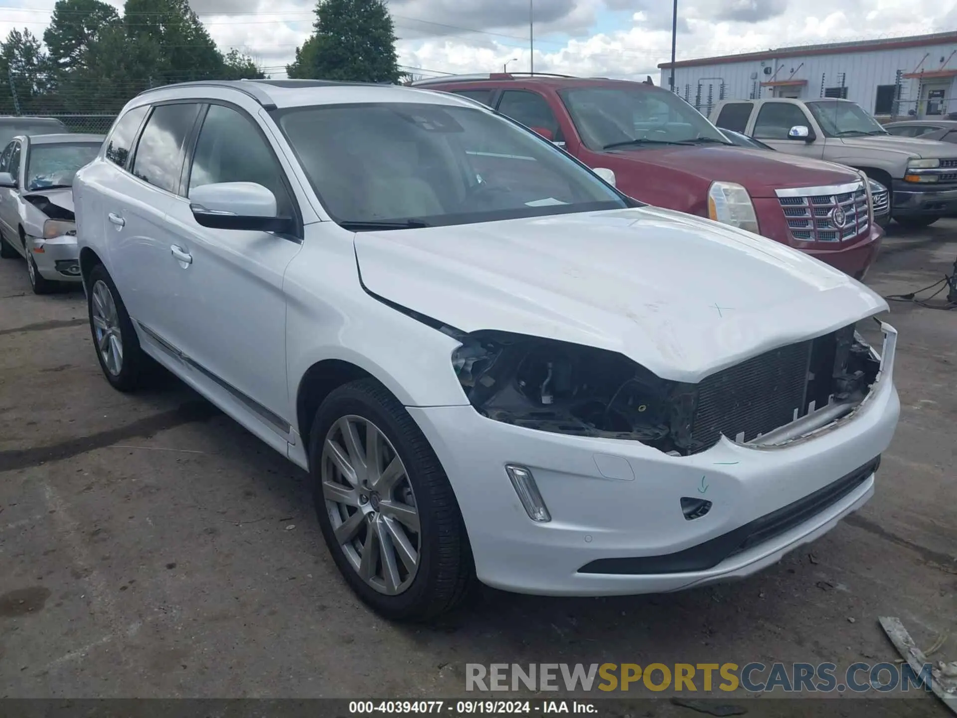 1 fotografías del automóvil dañado YV440MDU9H2105266 VOLVO XC60 2017