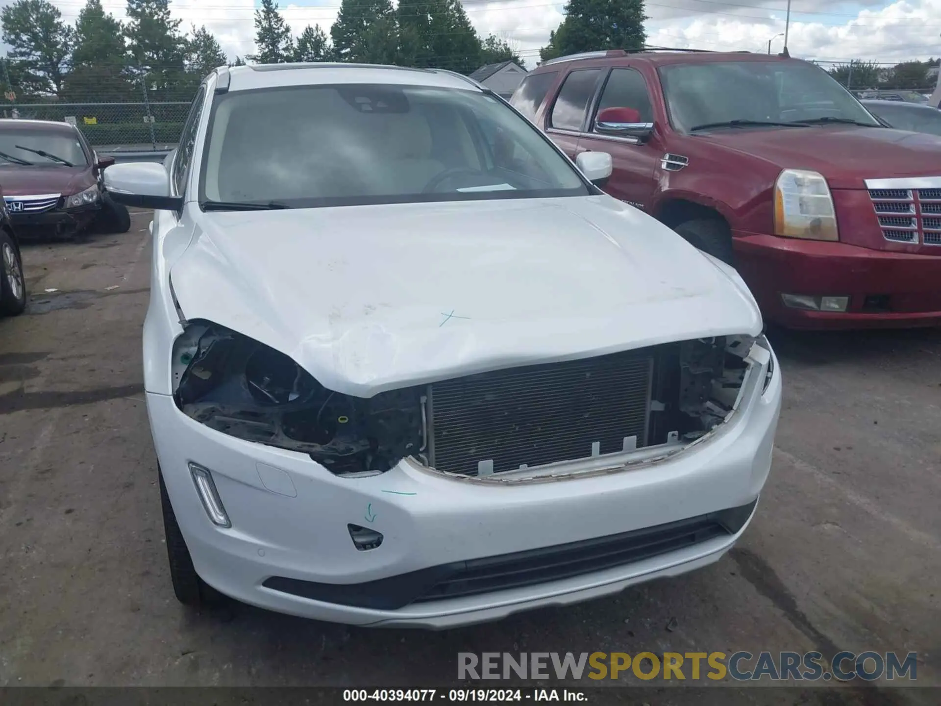 12 fotografías del automóvil dañado YV440MDU9H2105266 VOLVO XC60 2017