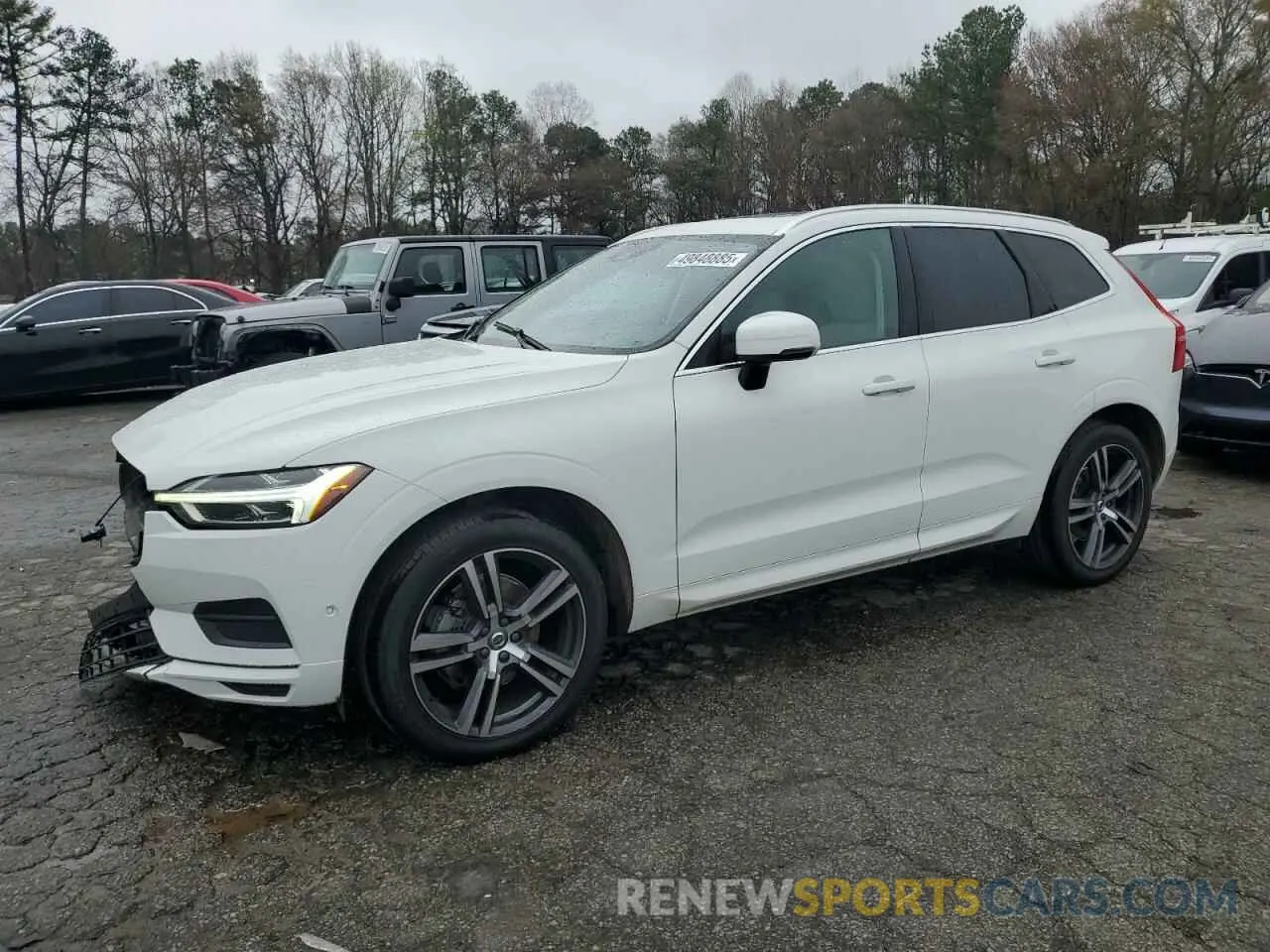 1 fotografías del automóvil dañado LYV102DK9KB248023 VOLVO XC60 2019