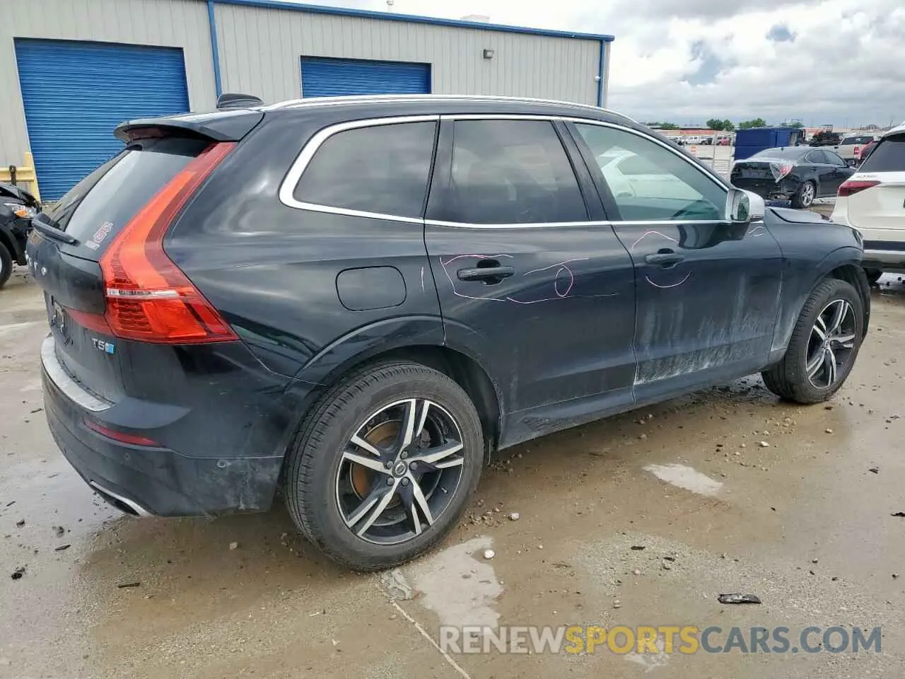 3 fotografías del automóvil dañado LYV102DM9KB230865 VOLVO XC60 2019