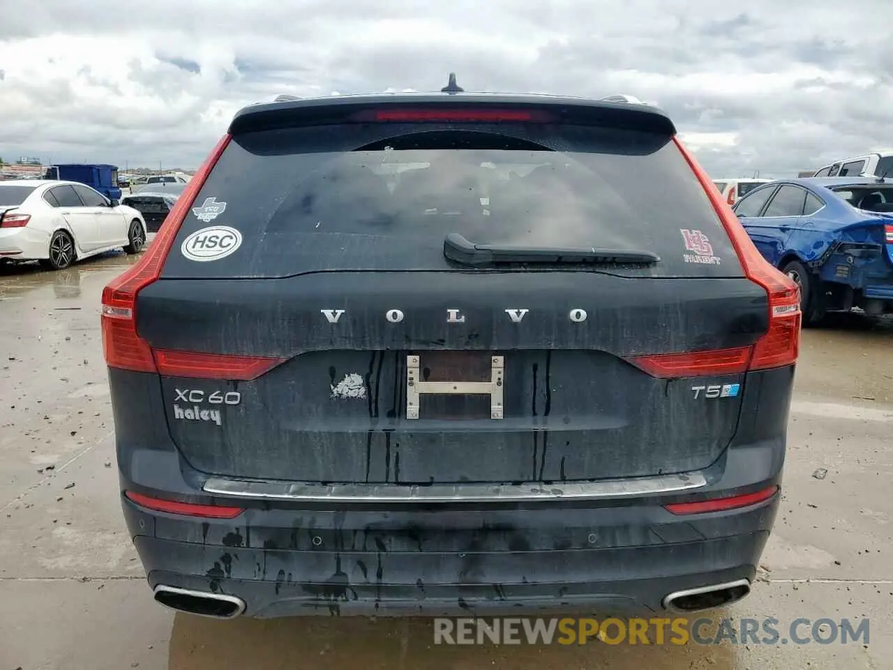 6 fotografías del automóvil dañado LYV102DM9KB230865 VOLVO XC60 2019