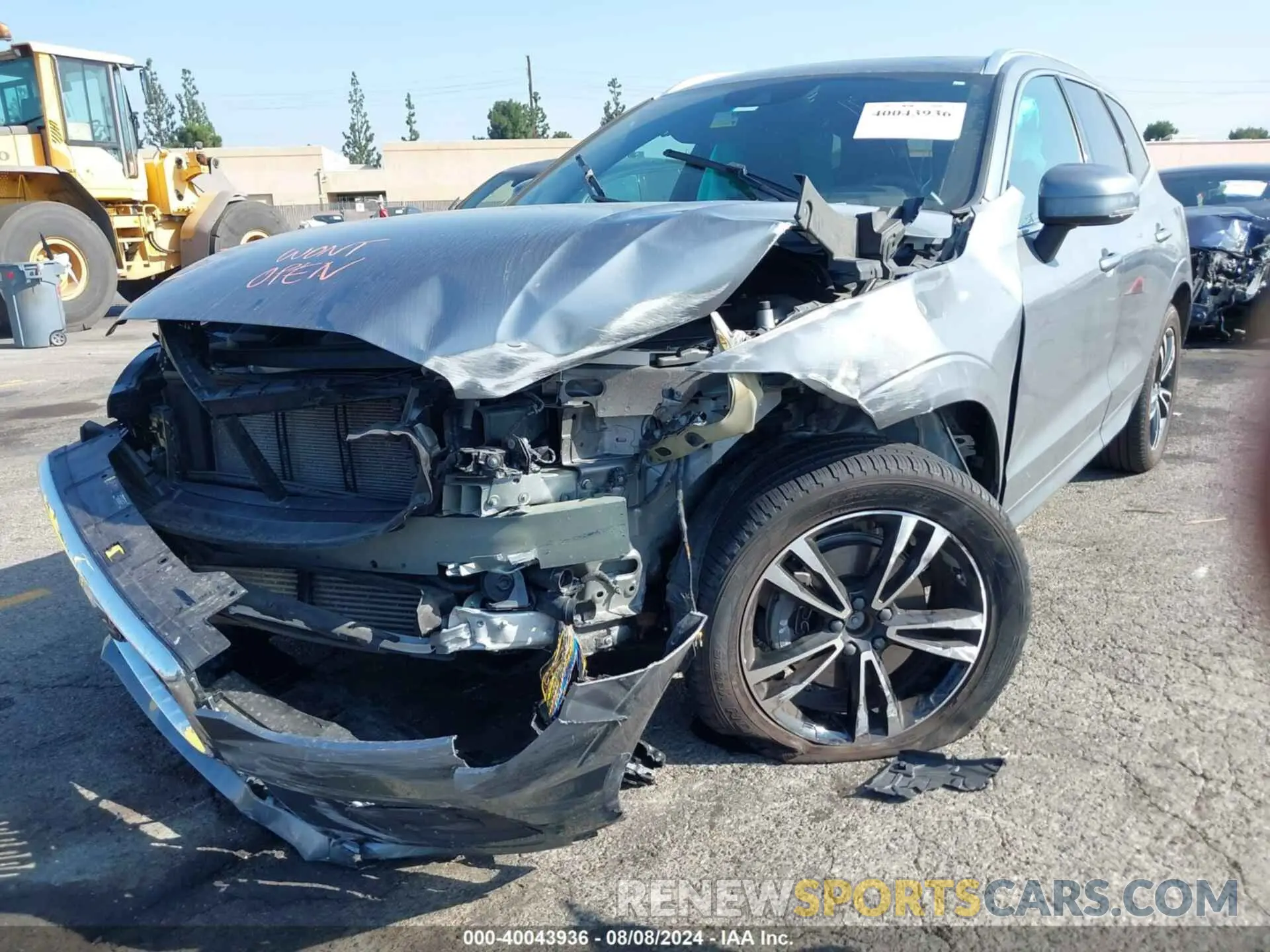 6 fotografías del automóvil dañado LYV102RK7KB349540 VOLVO XC60 2019
