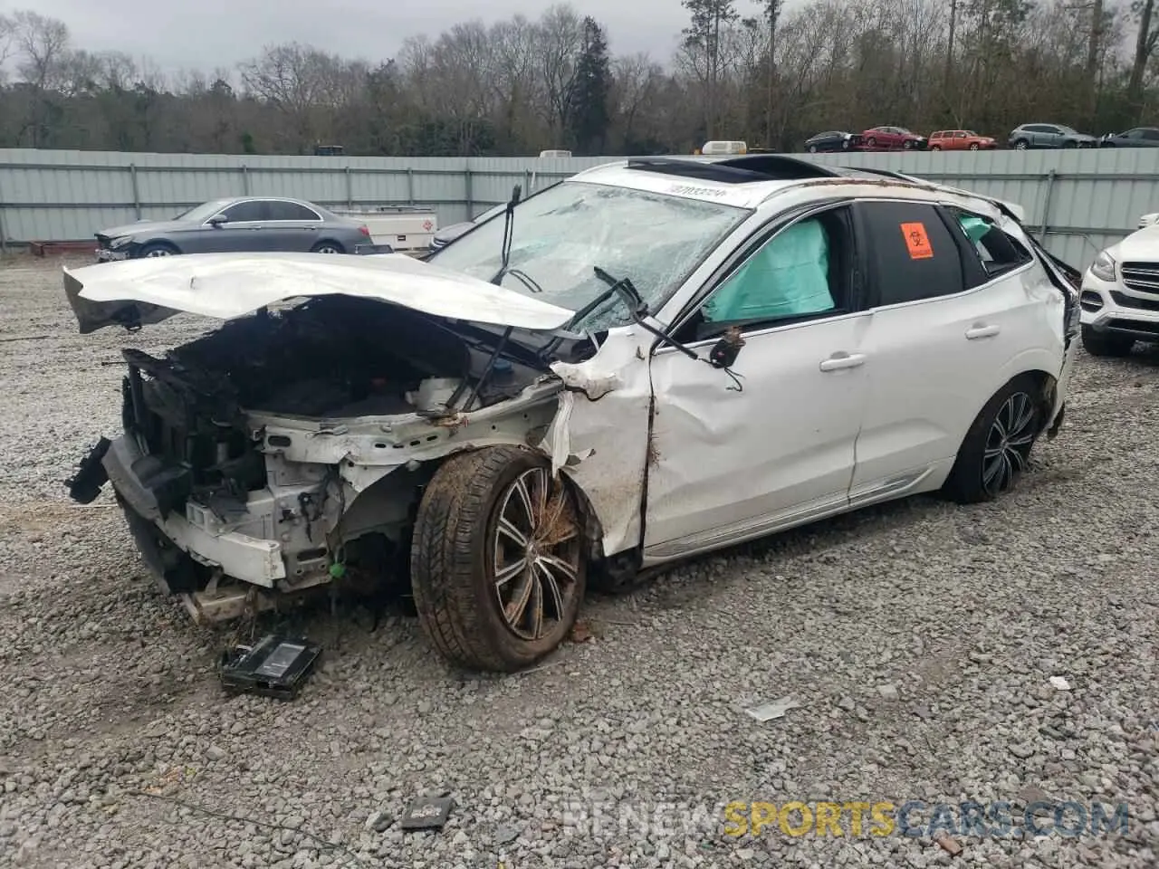 1 fotografías del automóvil dañado LYV102RL4KB237691 VOLVO XC60 2019