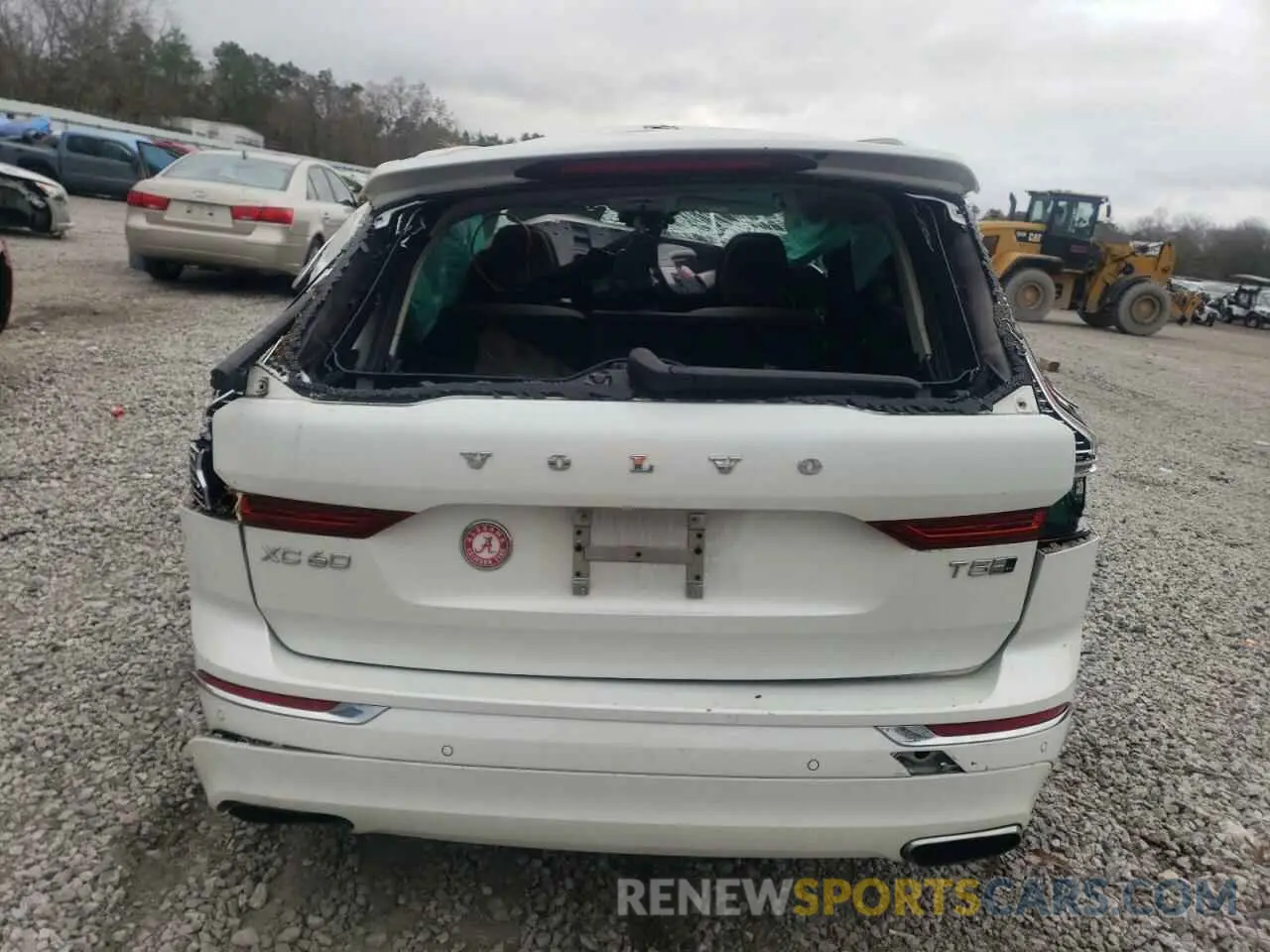 6 fotografías del automóvil dañado LYV102RL4KB237691 VOLVO XC60 2019