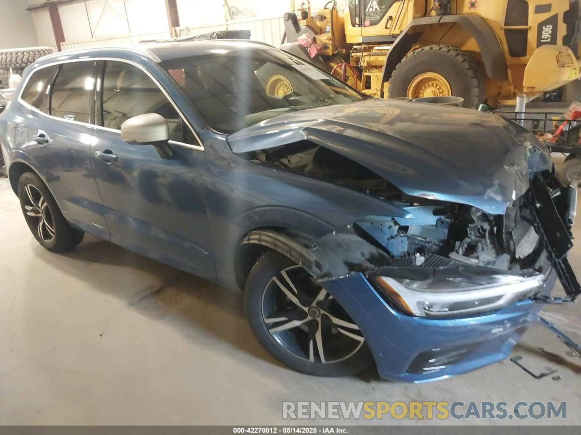 1 fotografías del automóvil dañado LYV102RM1KB296870 VOLVO XC60 2019