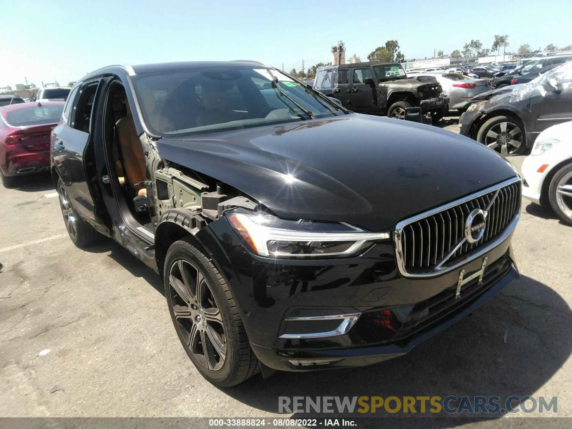 1 fotografías del automóvil dañado LYVA22RL1KB284834 VOLVO XC60 2019