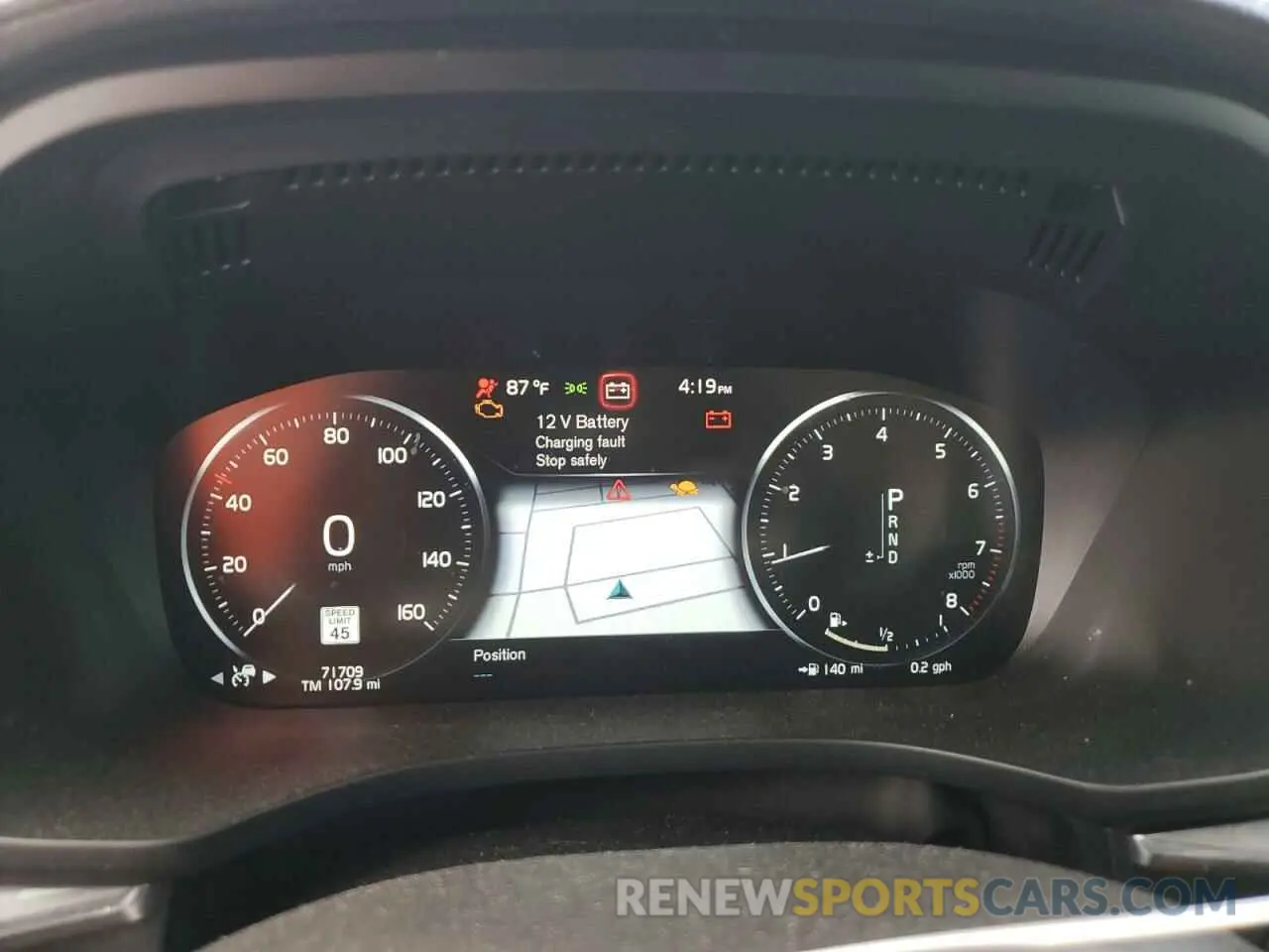 9 fotografías del automóvil dañado LYVA22RLXKB215043 VOLVO XC60 2019