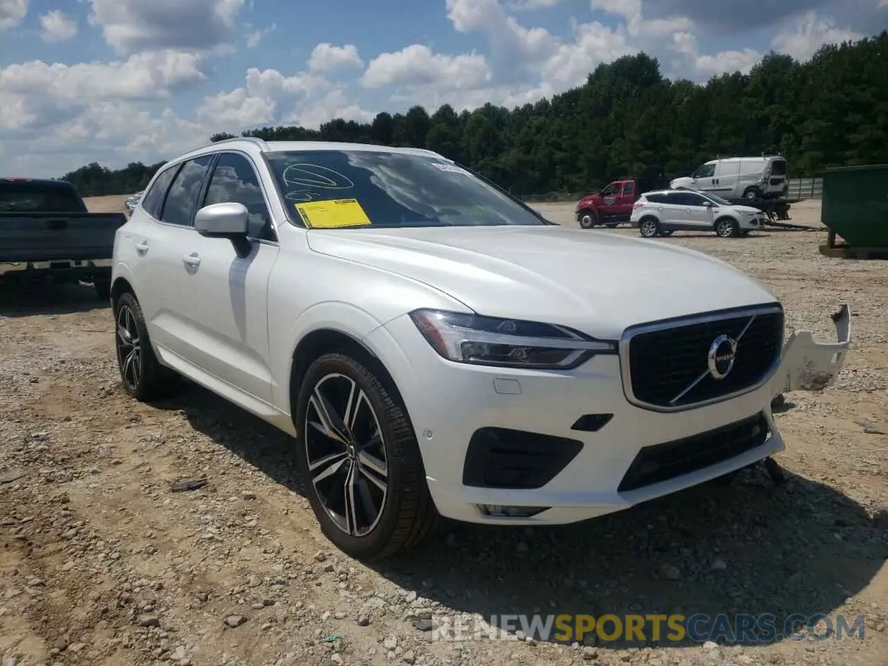1 fotografías del automóvil dañado LYVA22RM2KB278498 VOLVO XC60 2019