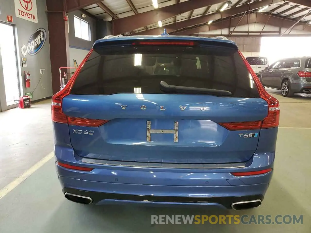 6 fotografías del automóvil dañado LYVA22RMXKB273761 VOLVO XC60 2019