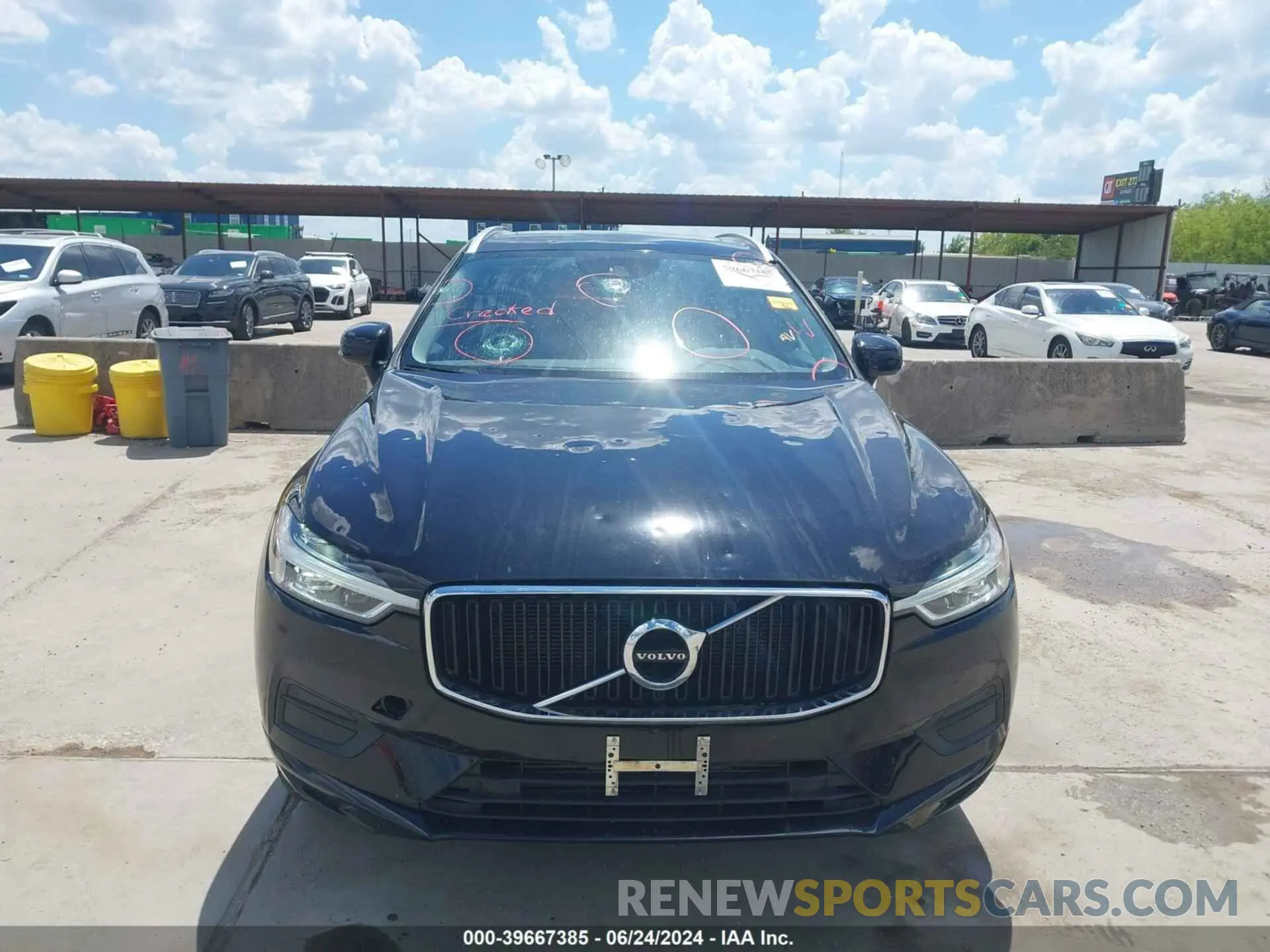 6 fotografías del automóvil dañado YV4102DK4L1589903 VOLVO XC60 2020