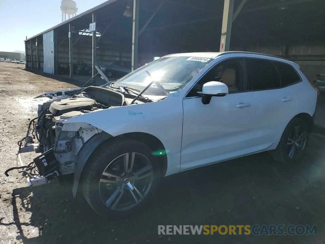 1 fotografías del automóvil dañado YV4102DK5L1418500 VOLVO XC60 2020