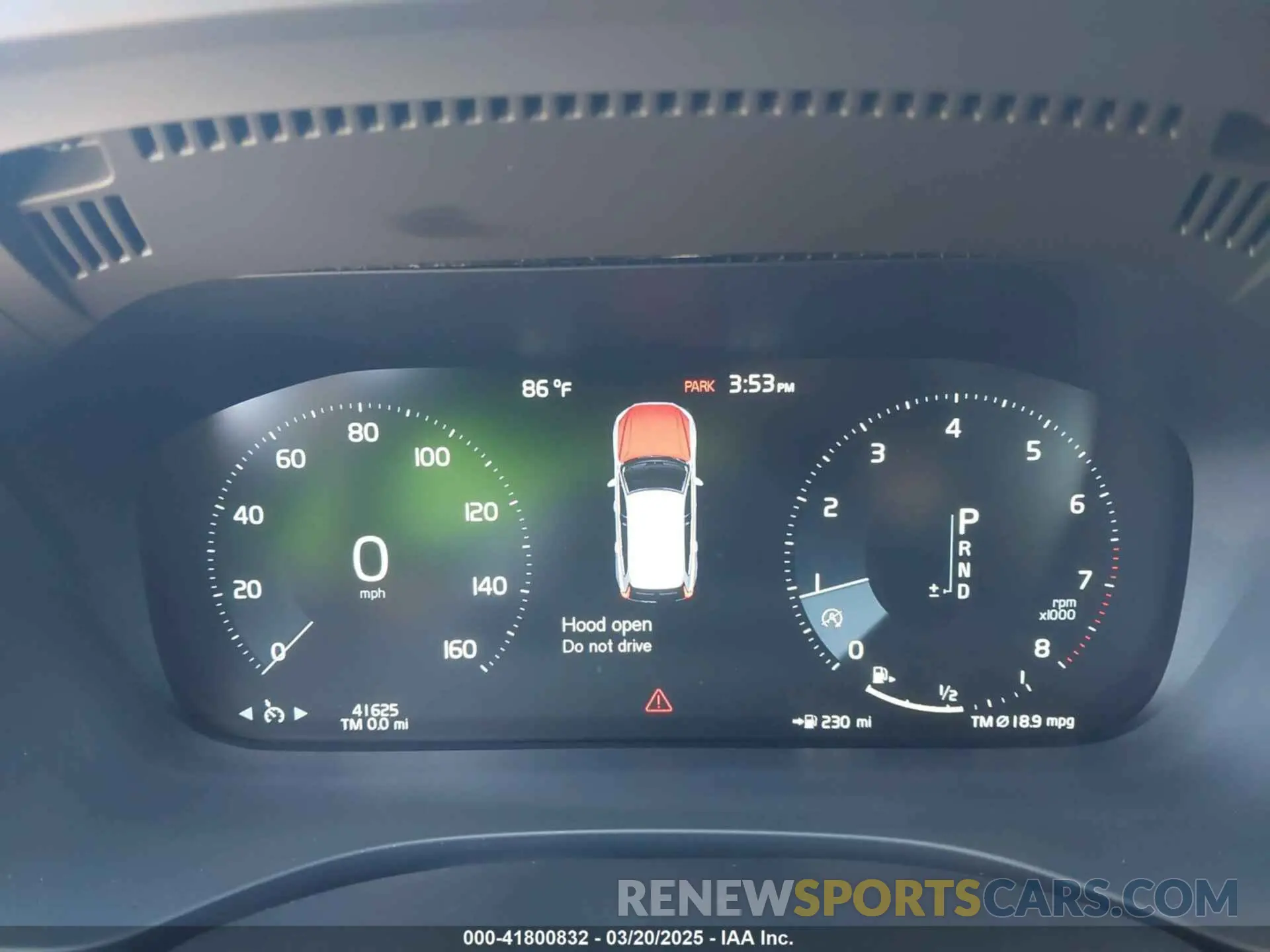 7 fotografías del automóvil dañado YV4102DL4L1535820 VOLVO XC60 2020