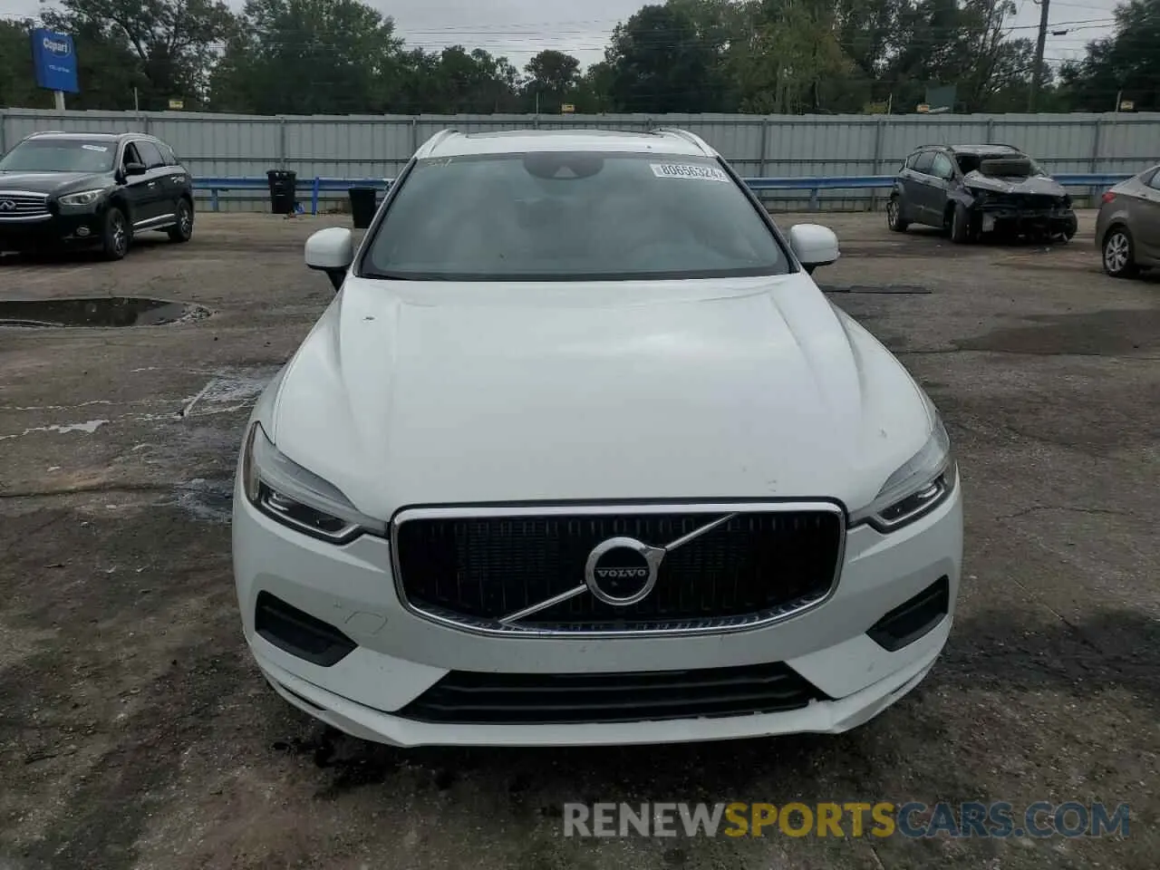 5 fotografías del automóvil dañado YV4102RK5L1601145 VOLVO XC60 2020