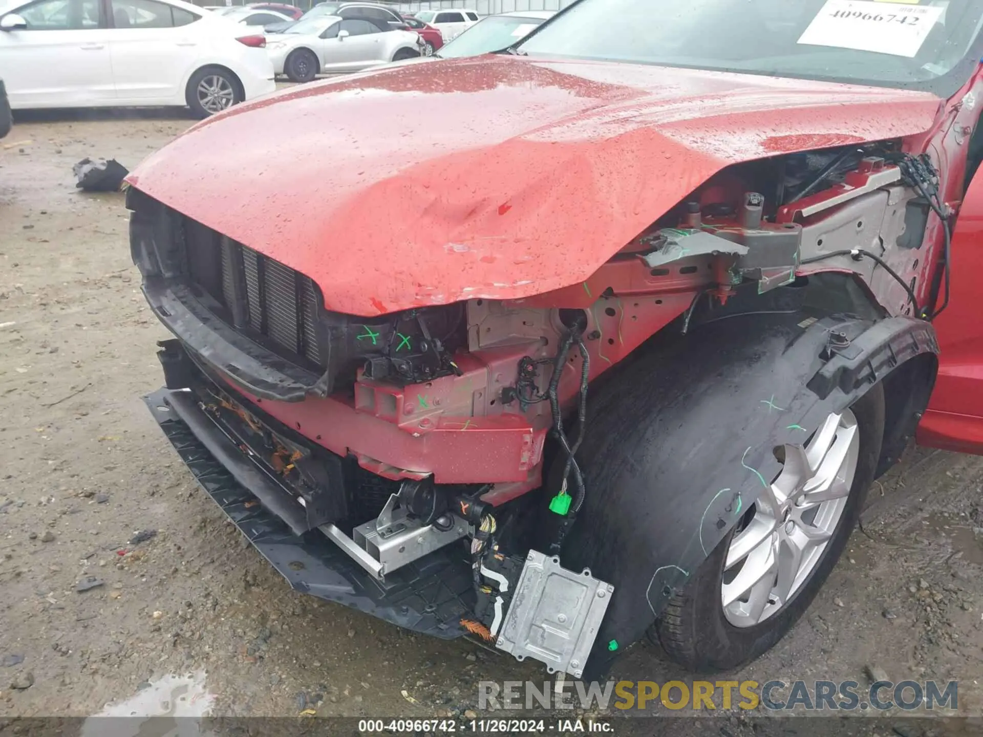 6 fotografías del automóvil dañado YV4102RK7L1602099 VOLVO XC60 2020