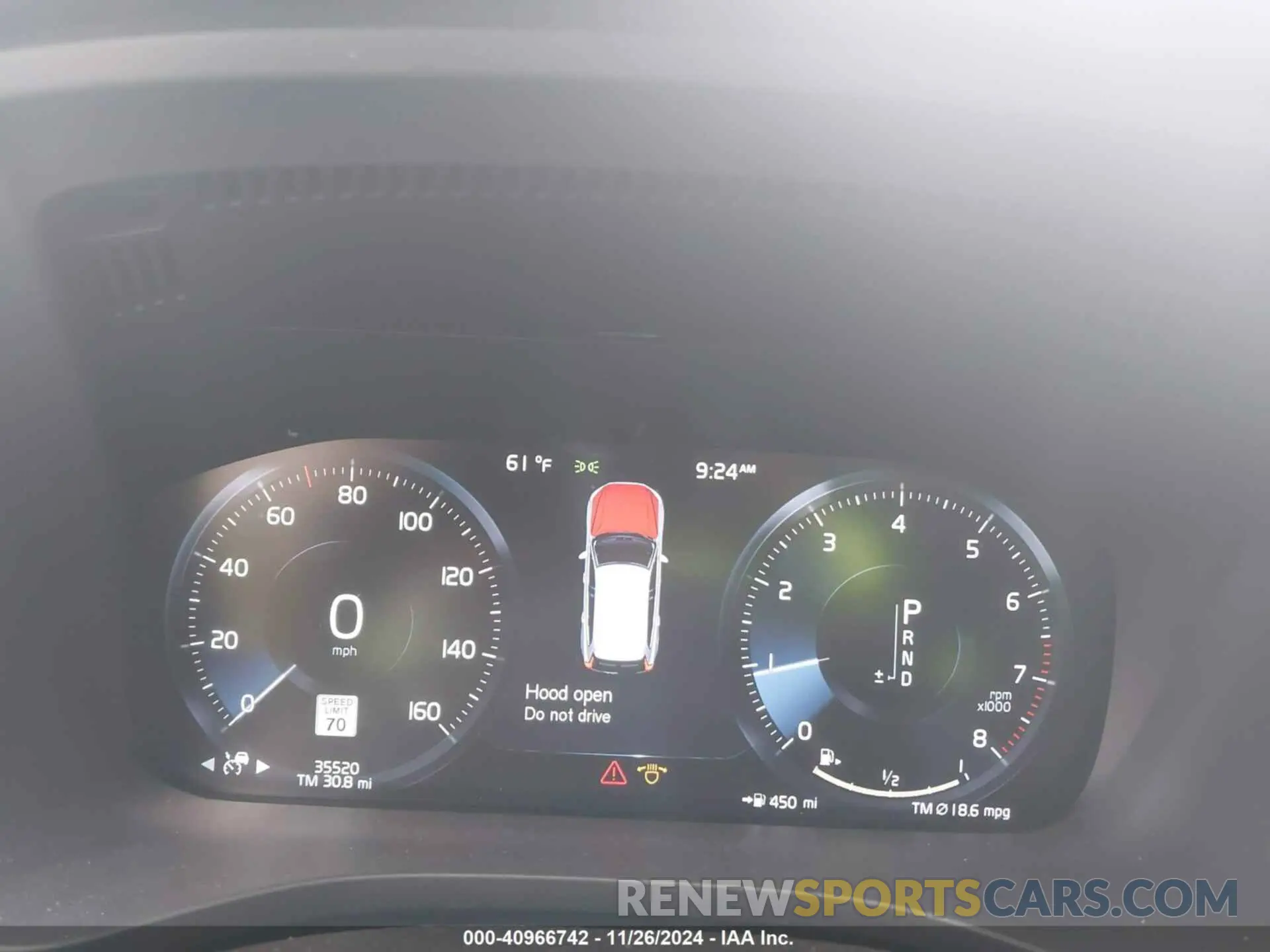 7 fotografías del automóvil dañado YV4102RK7L1602099 VOLVO XC60 2020