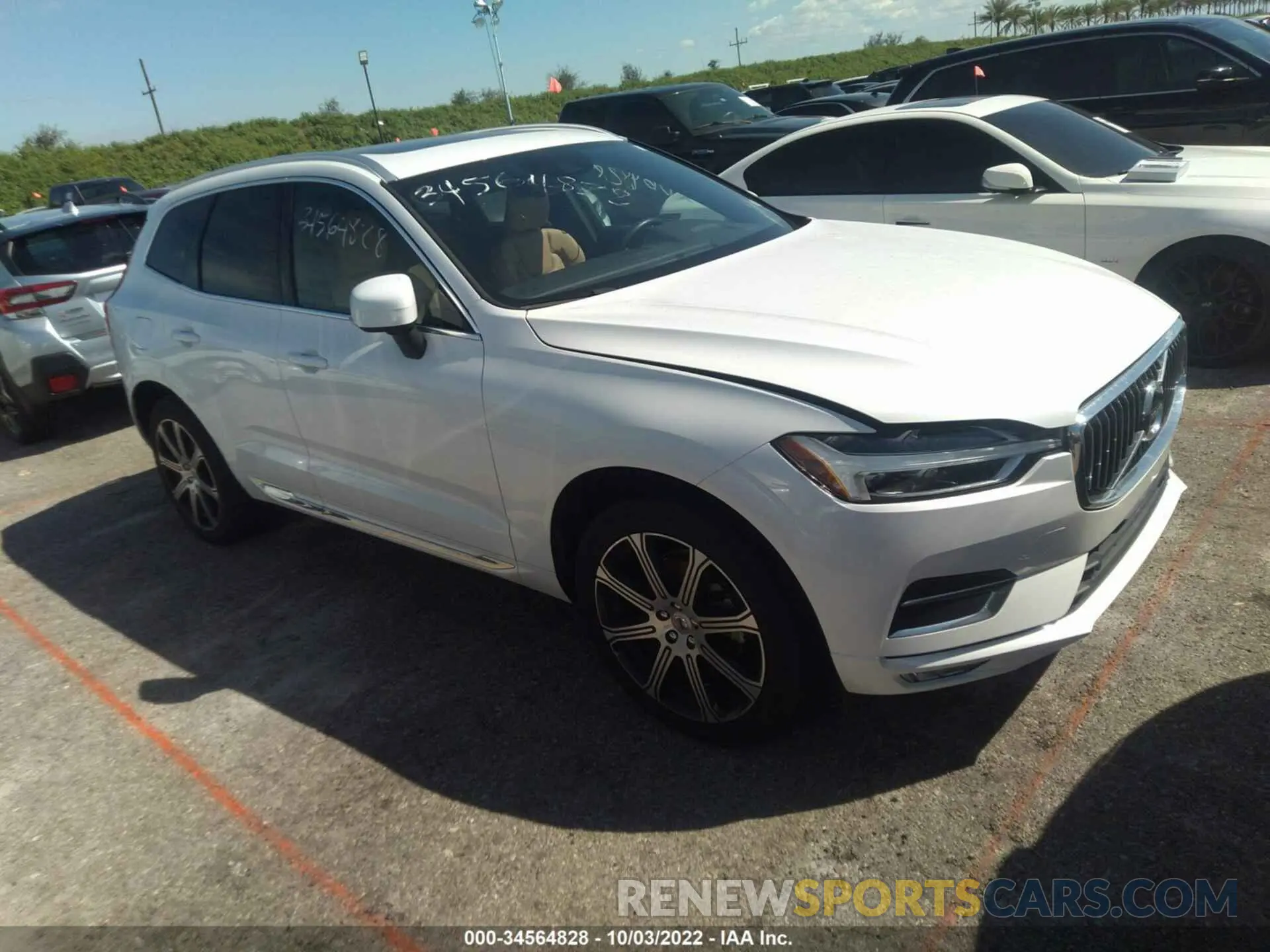 1 fotografías del automóvil dañado YV4102RL0L1609257 VOLVO XC60 2020