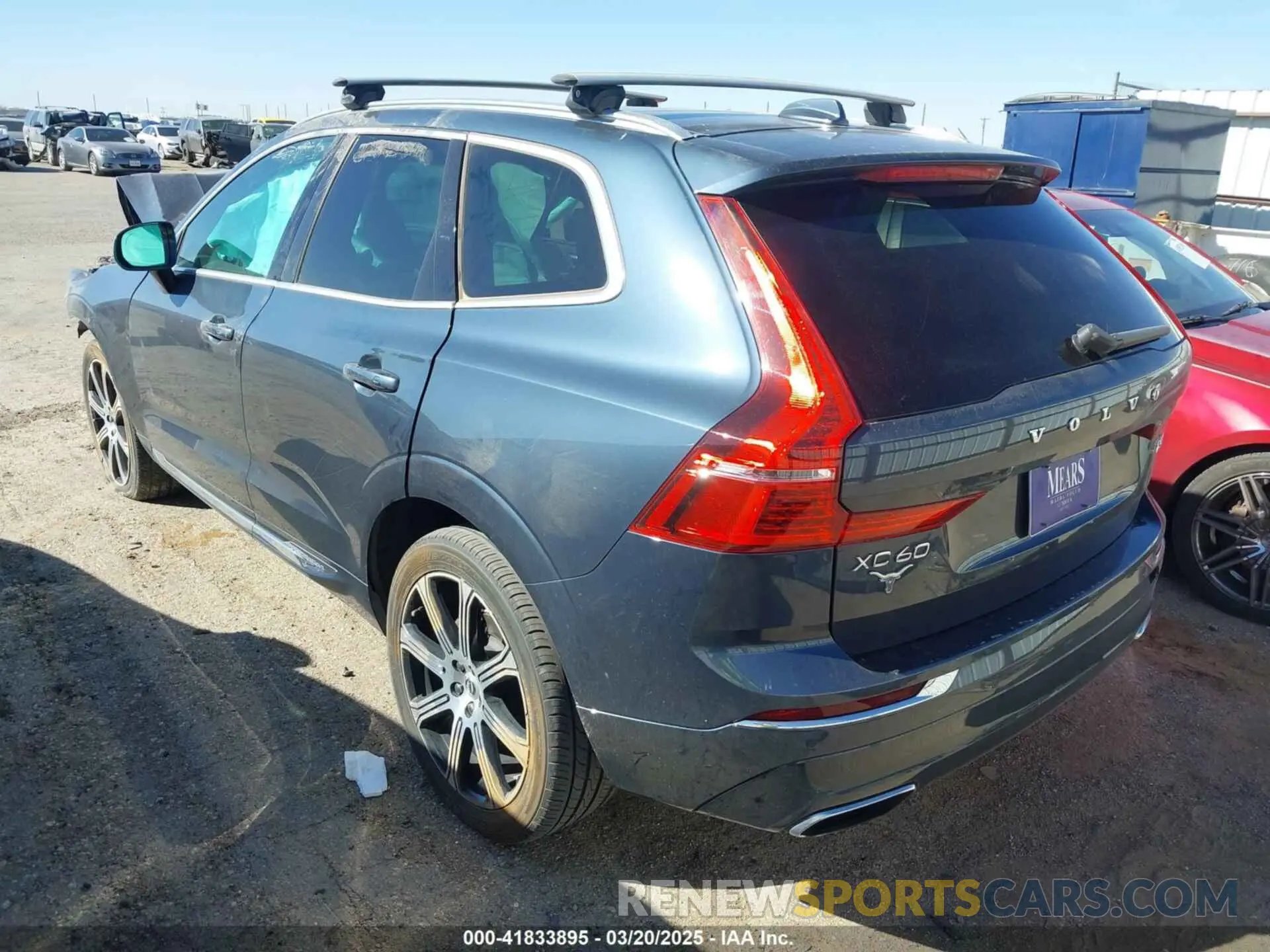 3 fotografías del automóvil dañado YV4102RL6L1464225 VOLVO XC60 2020