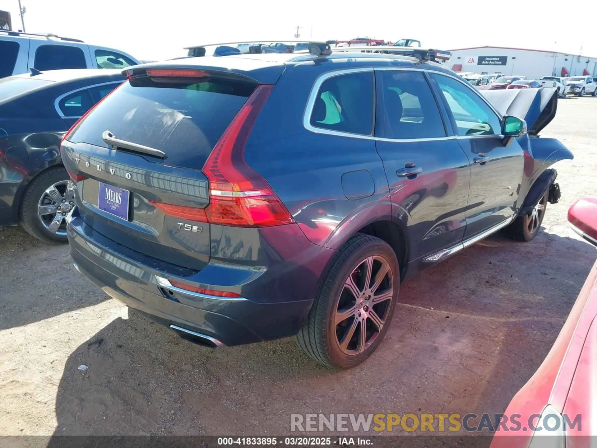 4 fotografías del automóvil dañado YV4102RL6L1464225 VOLVO XC60 2020