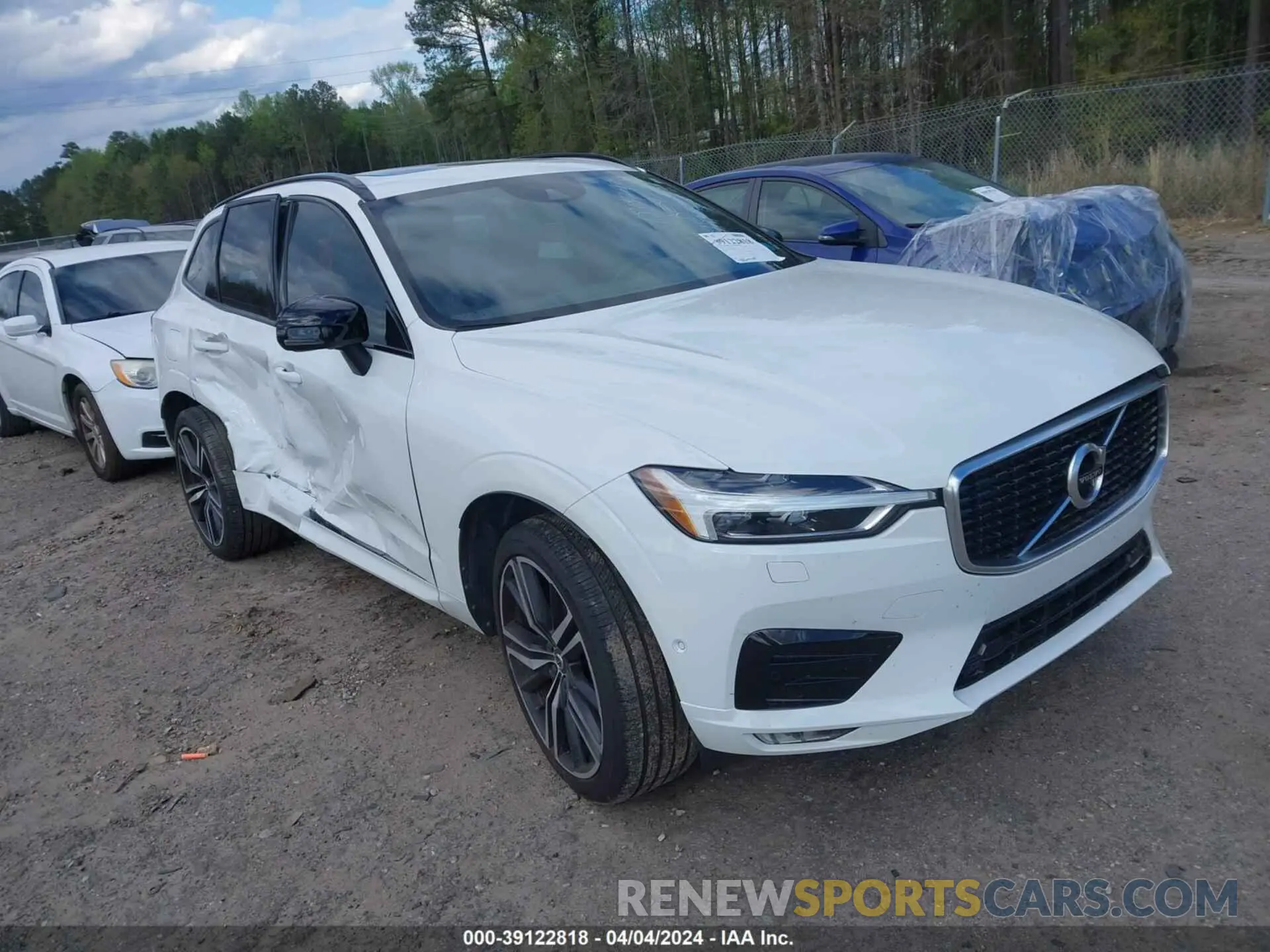 1 fotografías del automóvil dañado YV4102RM0L1589195 VOLVO XC60 2020