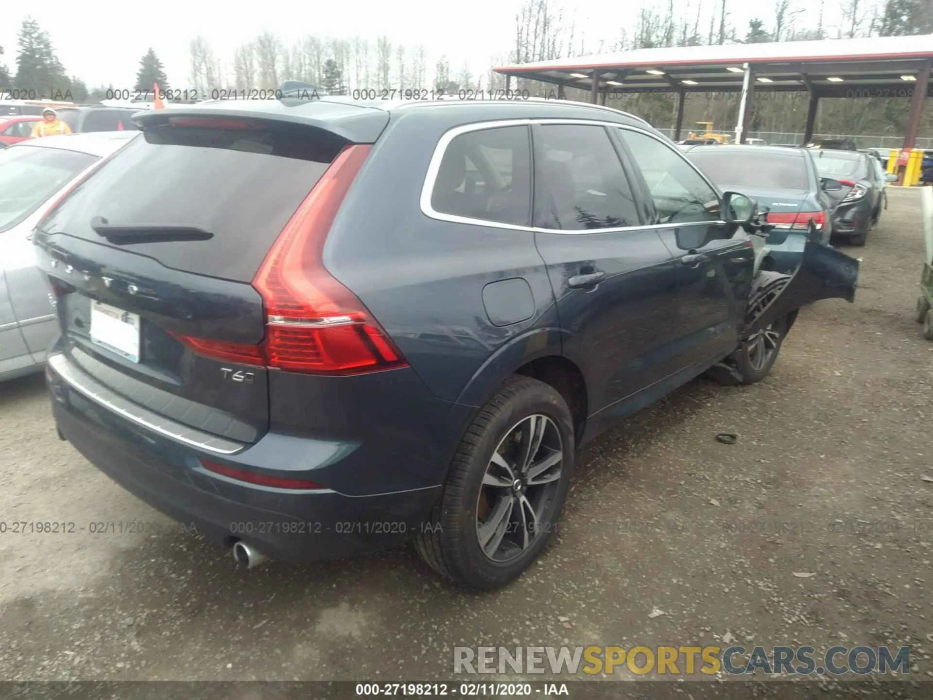 4 fotografías del automóvil dañado YV4A22RK3L1494297 VOLVO XC60 2020