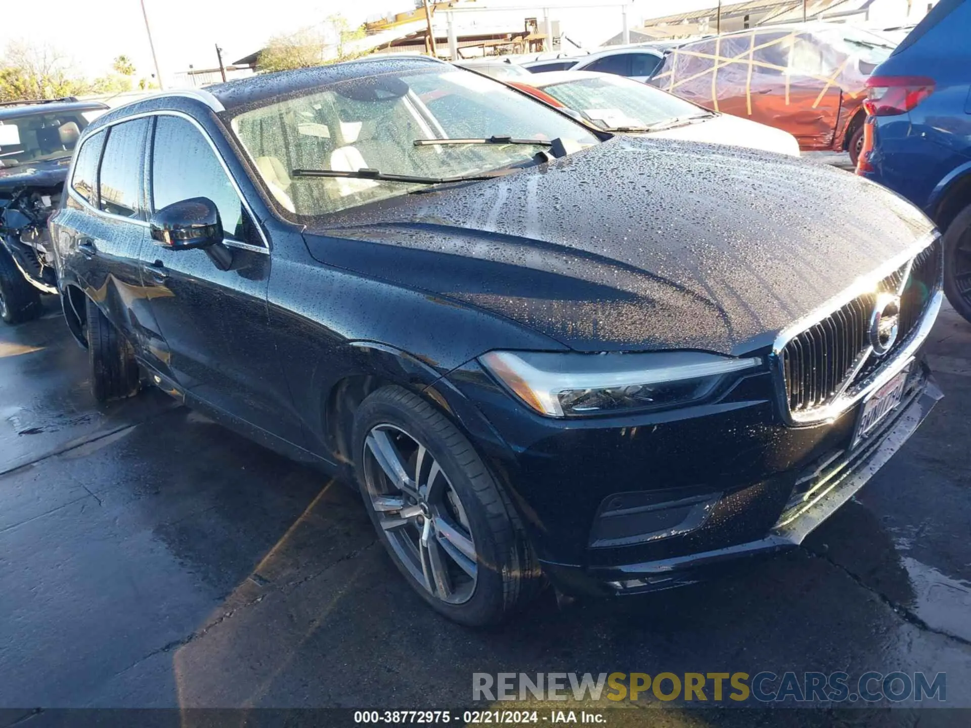 1 fotografías del automóvil dañado YV4102DK1M1797920 VOLVO XC60 2021