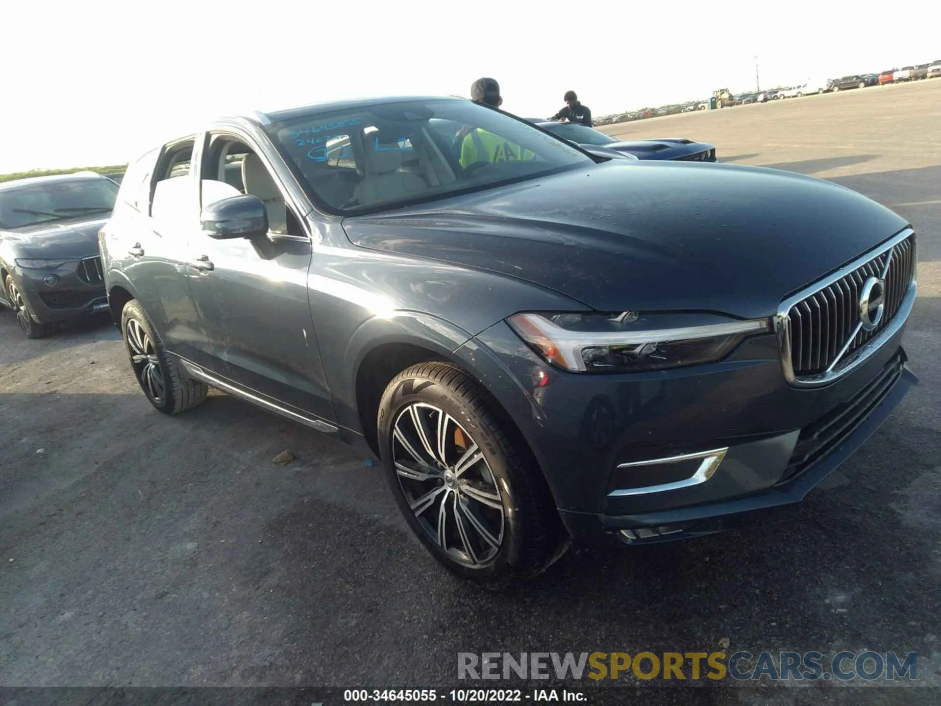 1 fotografías del automóvil dañado YV4102DL5M1841359 VOLVO XC60 2021