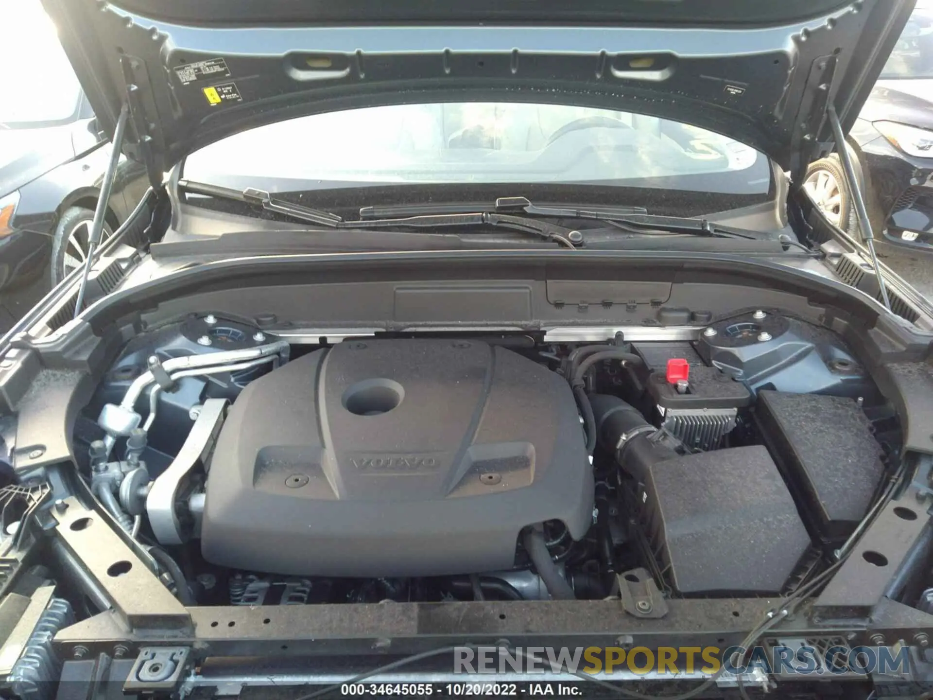 10 fotografías del automóvil dañado YV4102DL5M1841359 VOLVO XC60 2021