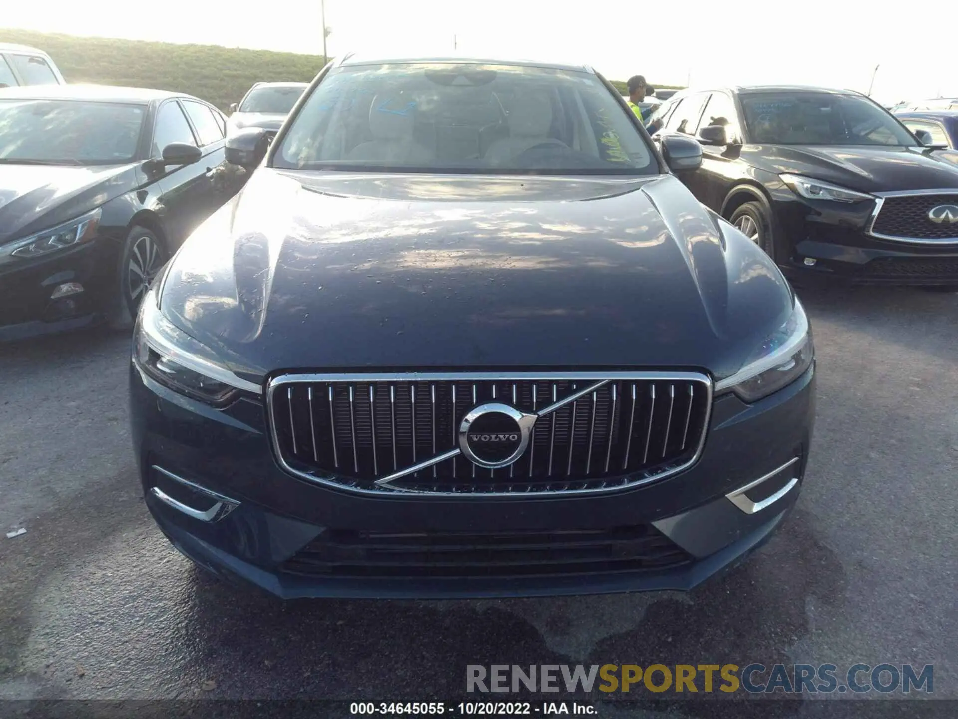 6 fotografías del automóvil dañado YV4102DL5M1841359 VOLVO XC60 2021