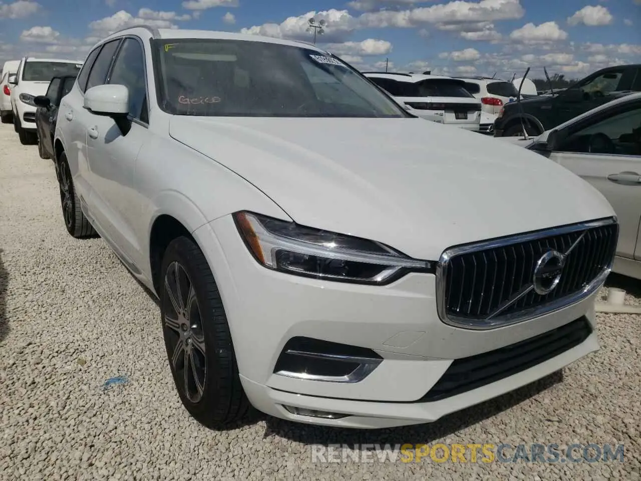 1 fotografías del automóvil dañado YV4102DL8M1732183 VOLVO XC60 2021