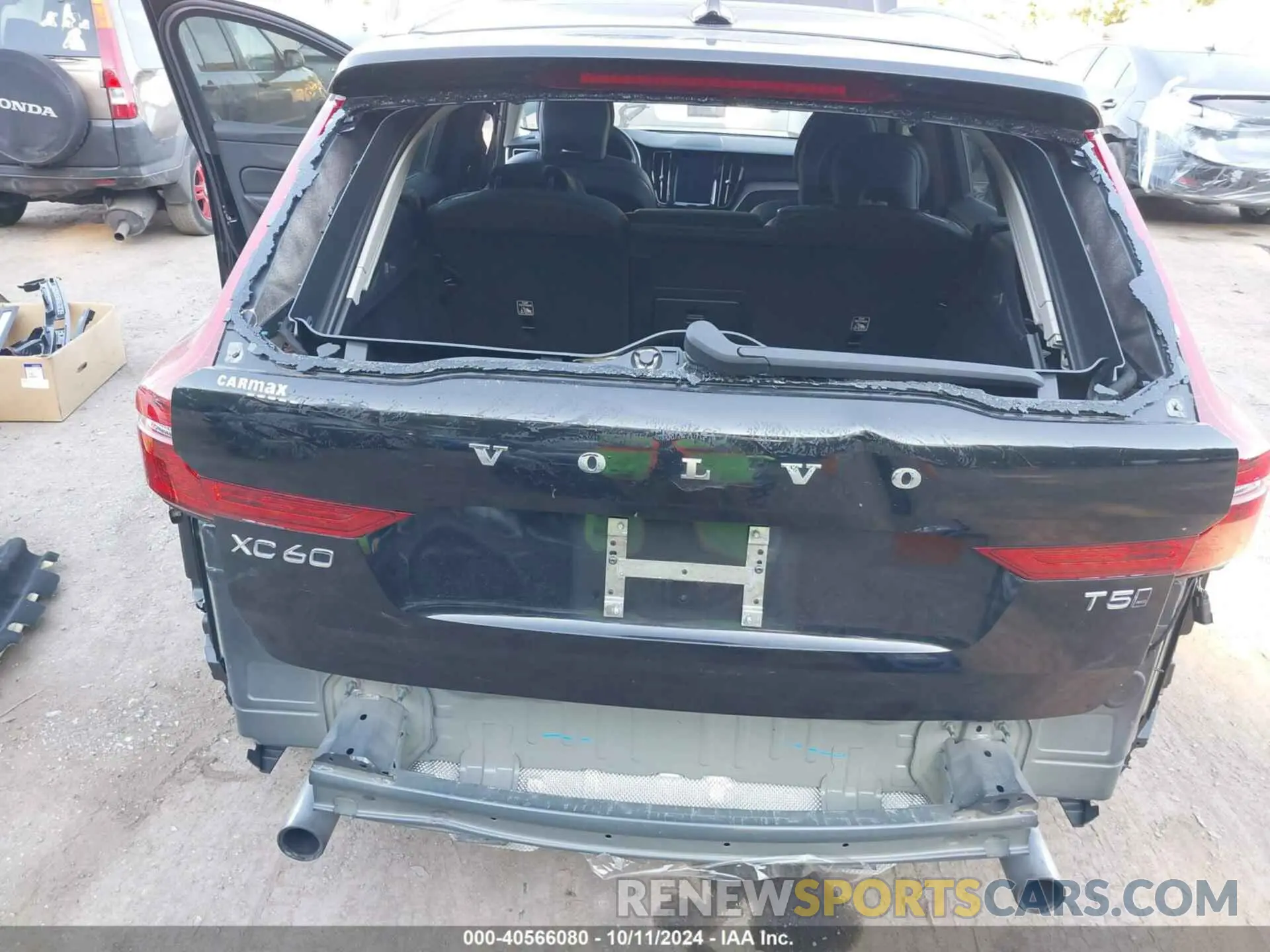 6 fotografías del automóvil dañado YV4102RK1M1810898 VOLVO XC60 2021