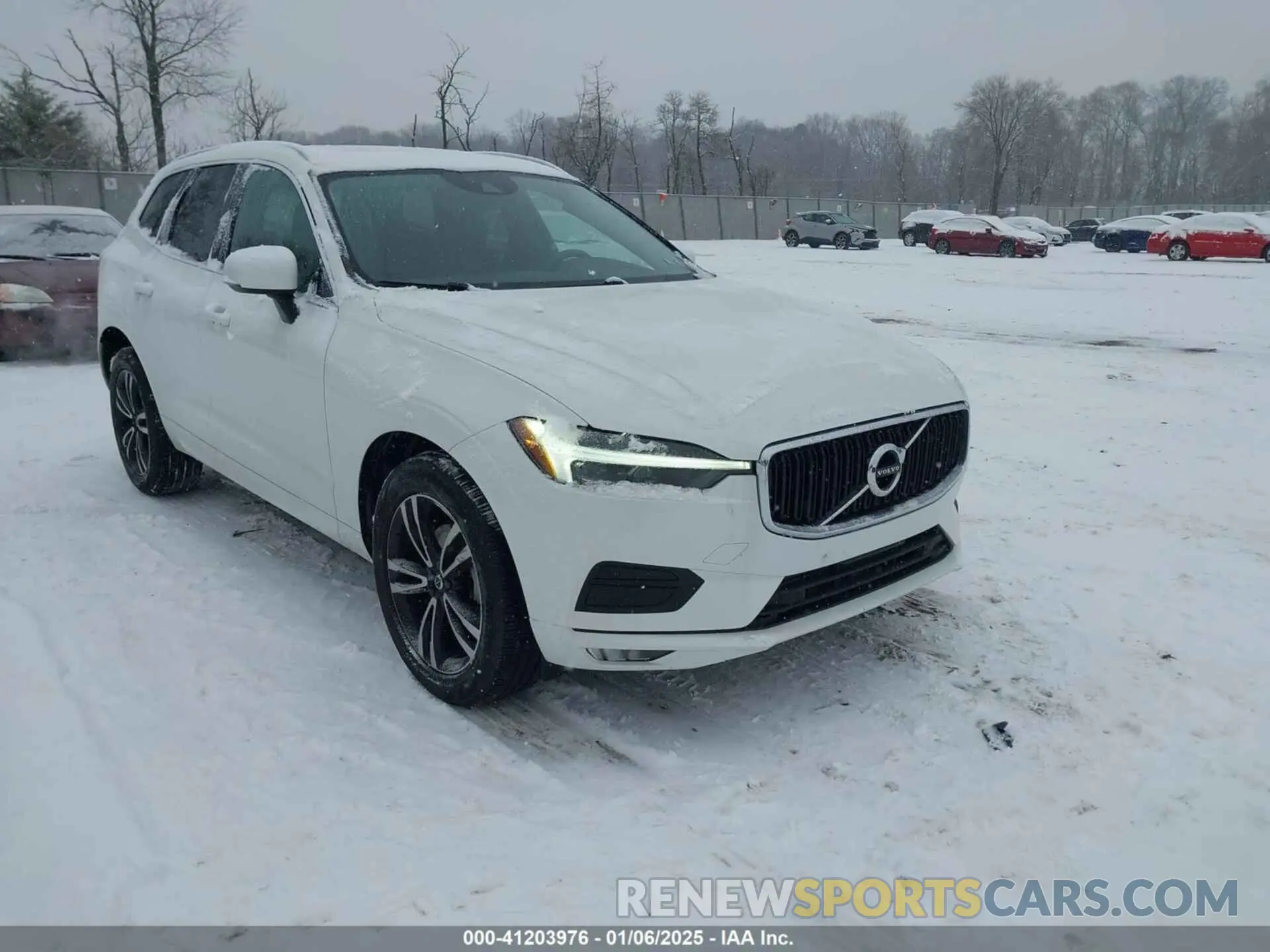 1 fotografías del automóvil dañado YV4102RK1M1882118 VOLVO XC60 2021