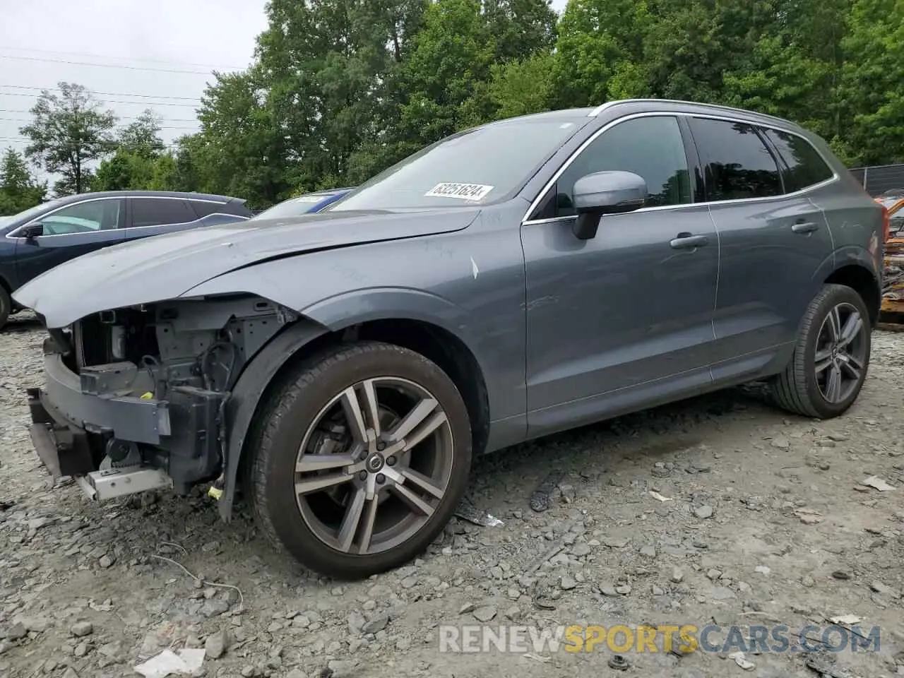 1 fotografías del automóvil dañado YV4102RK4M1740149 VOLVO XC60 2021