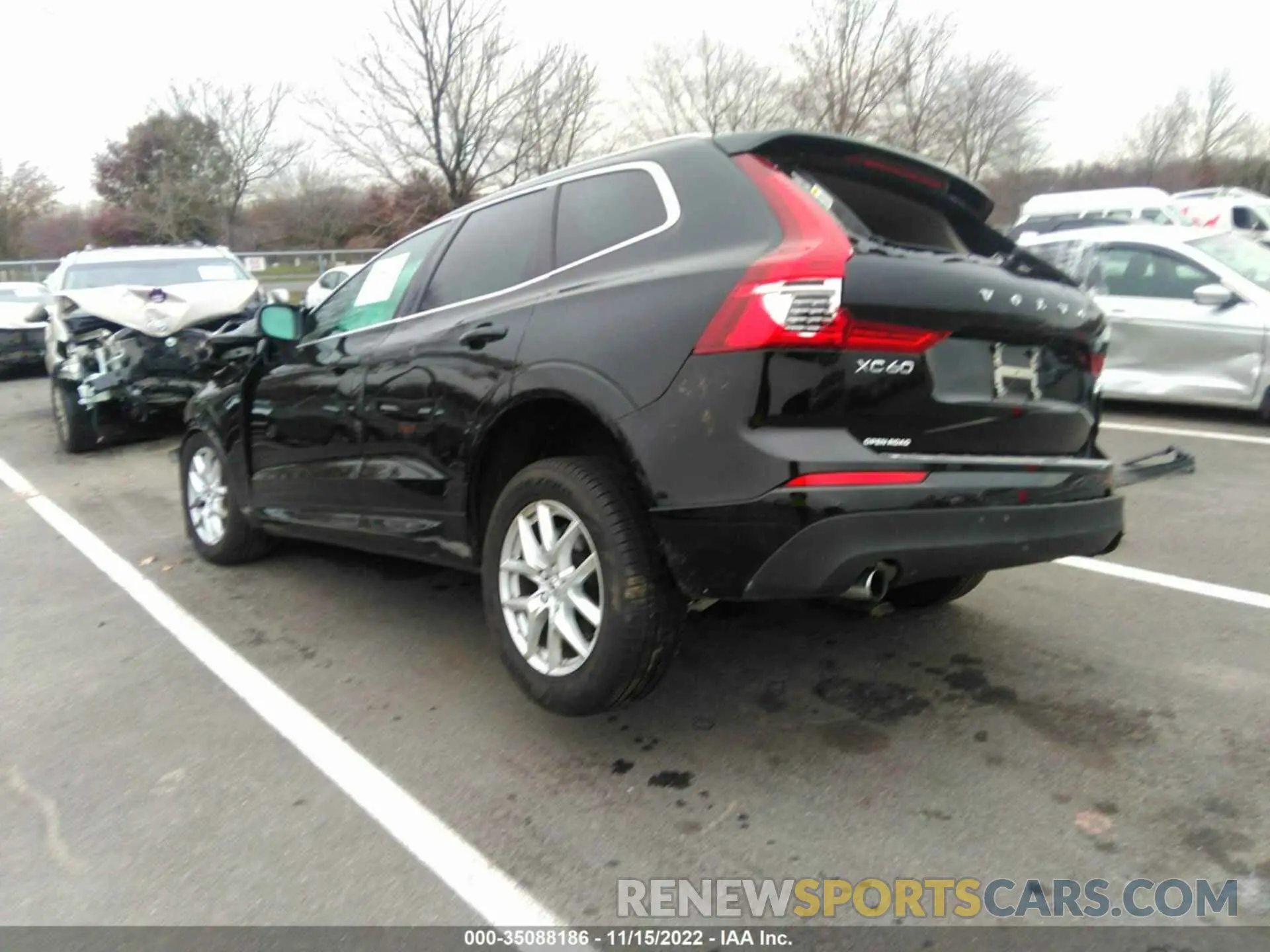 3 fotografías del automóvil dañado YV4102RK5M1850305 VOLVO XC60 2021