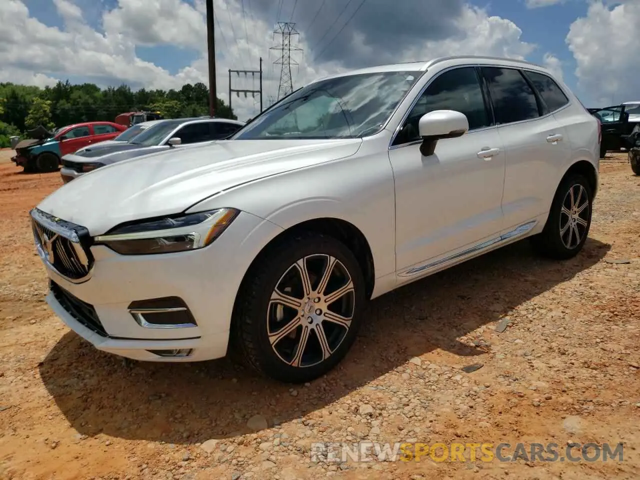 1 fotografías del automóvil dañado YV4102RL3M1856578 VOLVO XC60 2021