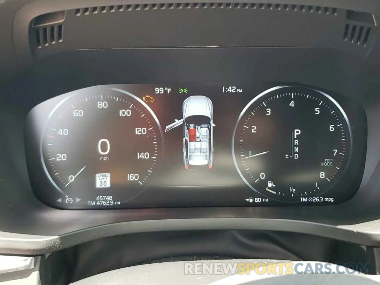 9 fotografías del automóvil dañado YV4102RL3M1856578 VOLVO XC60 2021