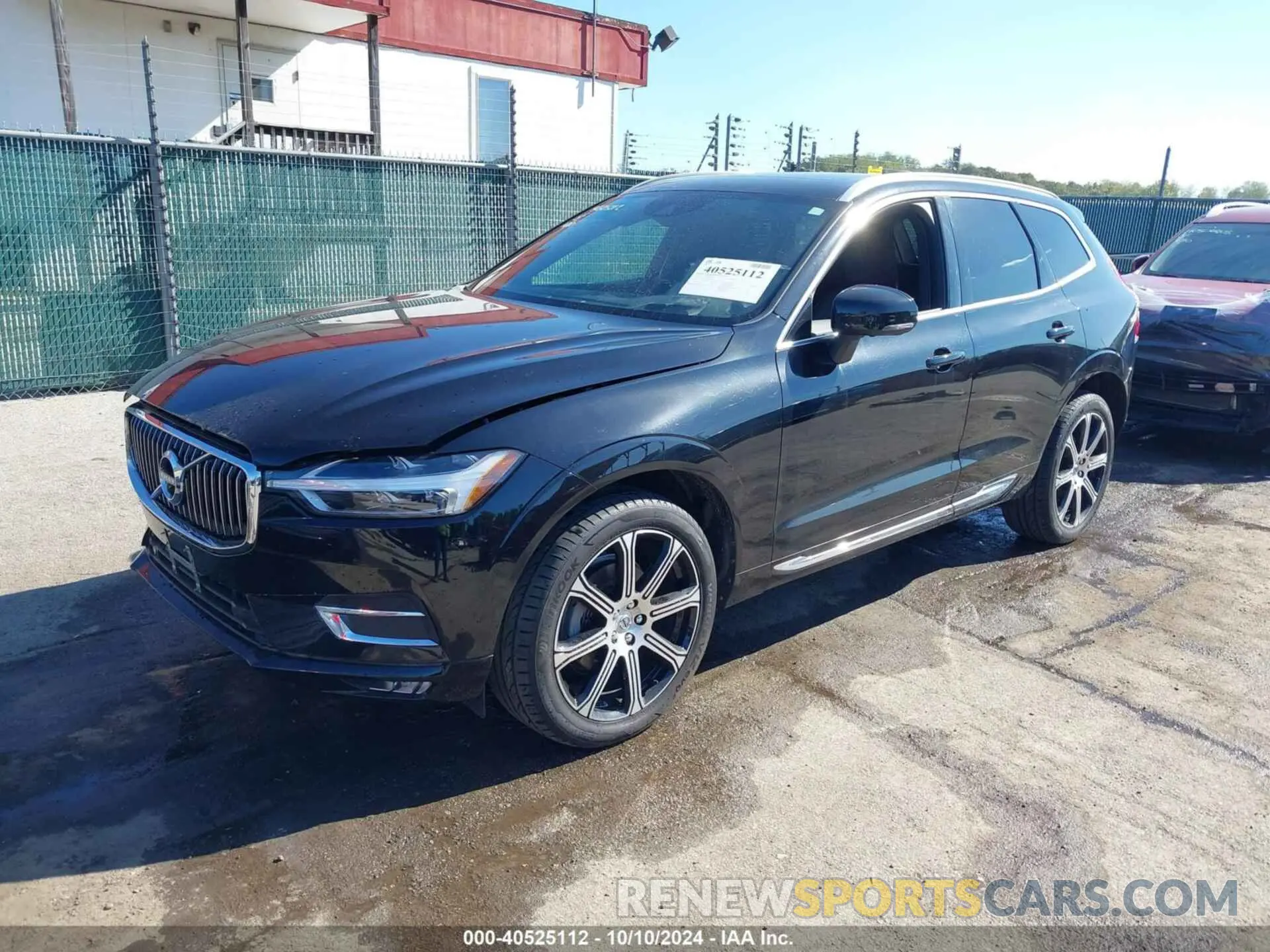 2 fotografías del automóvil dañado YV4102RL6M1749301 VOLVO XC60 2021