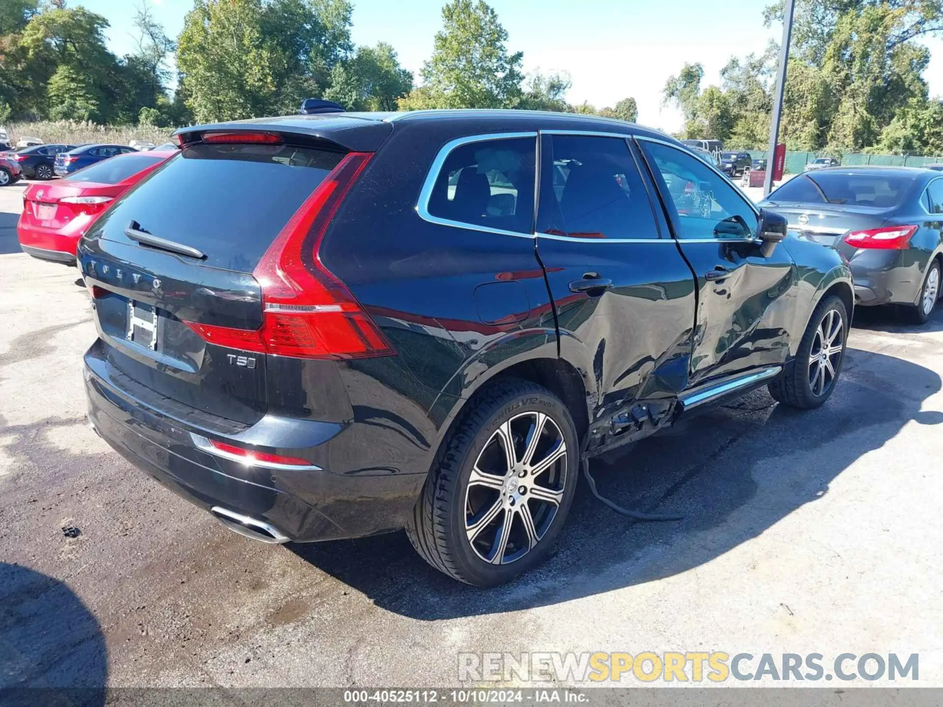 4 fotografías del automóvil dañado YV4102RL6M1749301 VOLVO XC60 2021