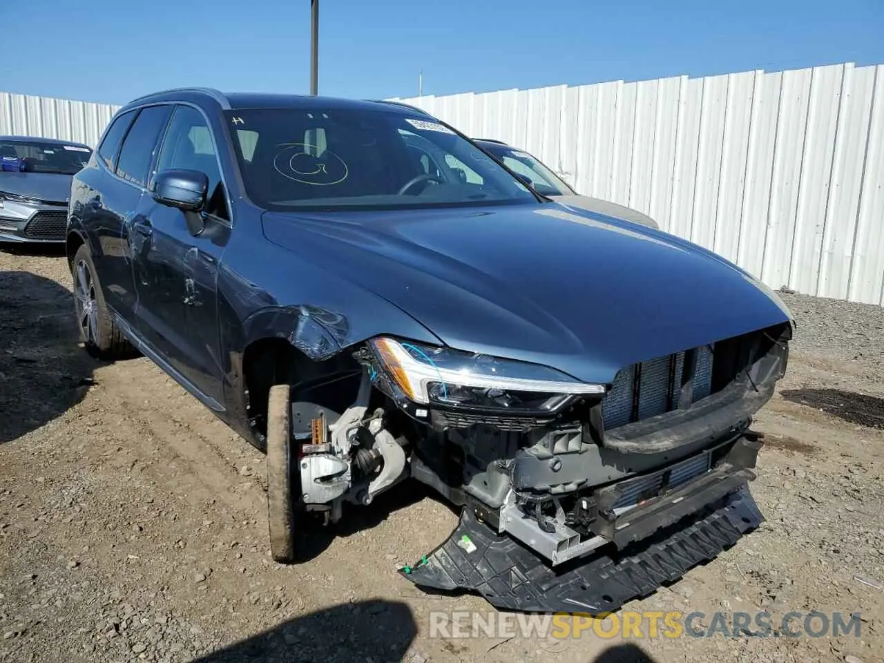 1 fotografías del automóvil dañado YV4102RL6M1803700 VOLVO XC60 2021