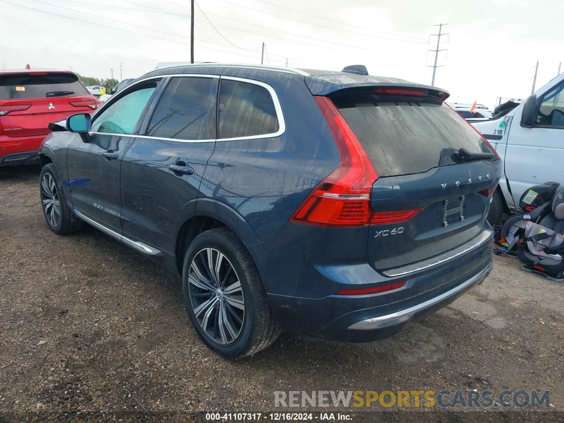 3 fotografías del automóvil dañado YV4L12DL5N1045752 VOLVO XC60 2022