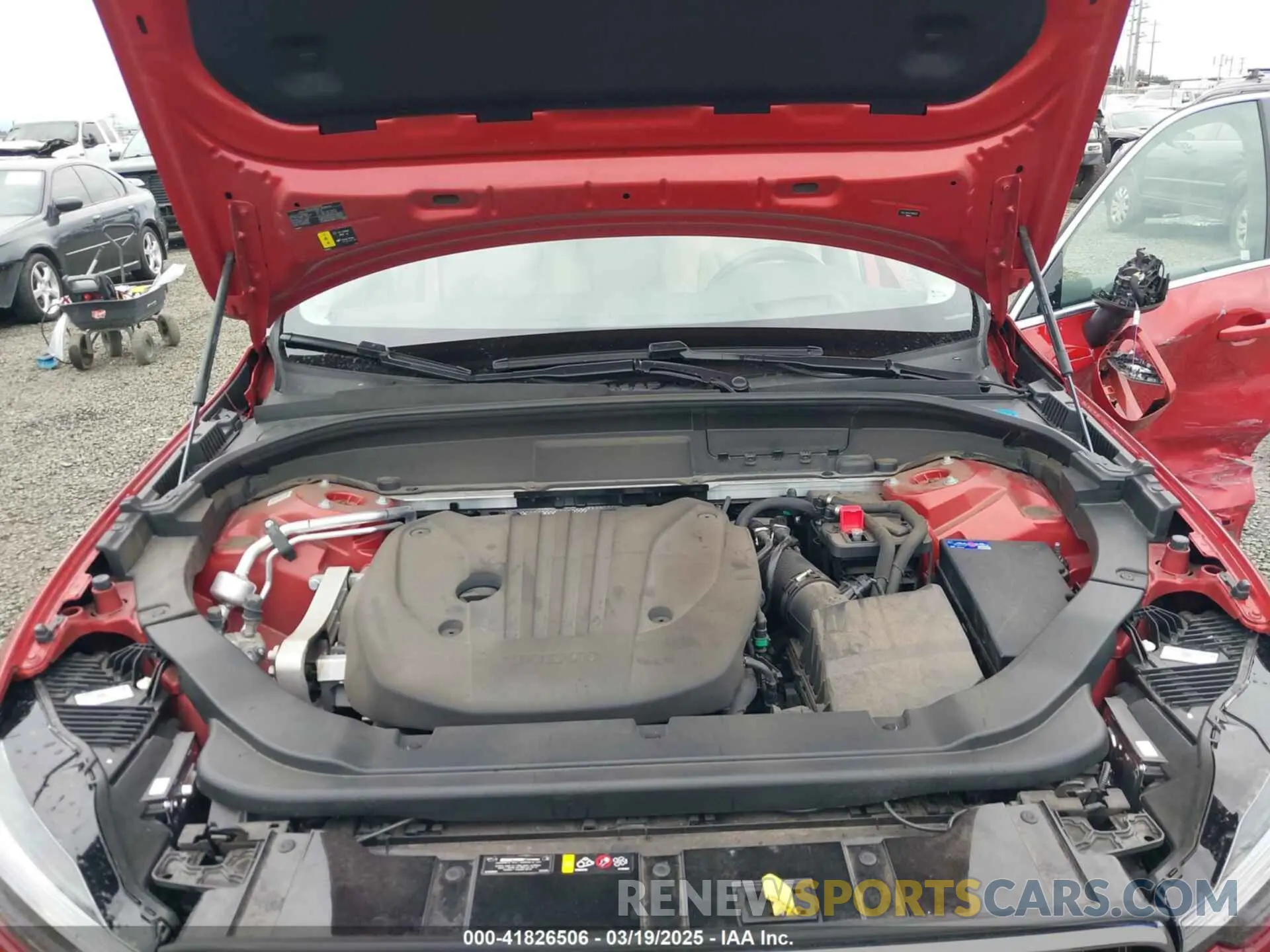 10 fotografías del automóvil dañado YV4L12RA7P1383373 VOLVO XC60 2023