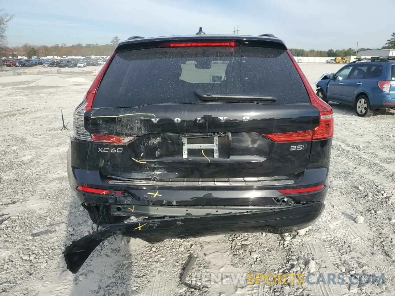6 fotografías del automóvil dañado YV4L12RV3P1347084 VOLVO XC60 CORE 2023